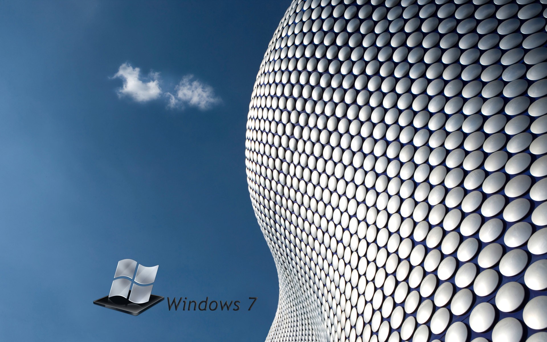 Windows 7, technology, Microsoft Windows, logos - desktop wallpaper