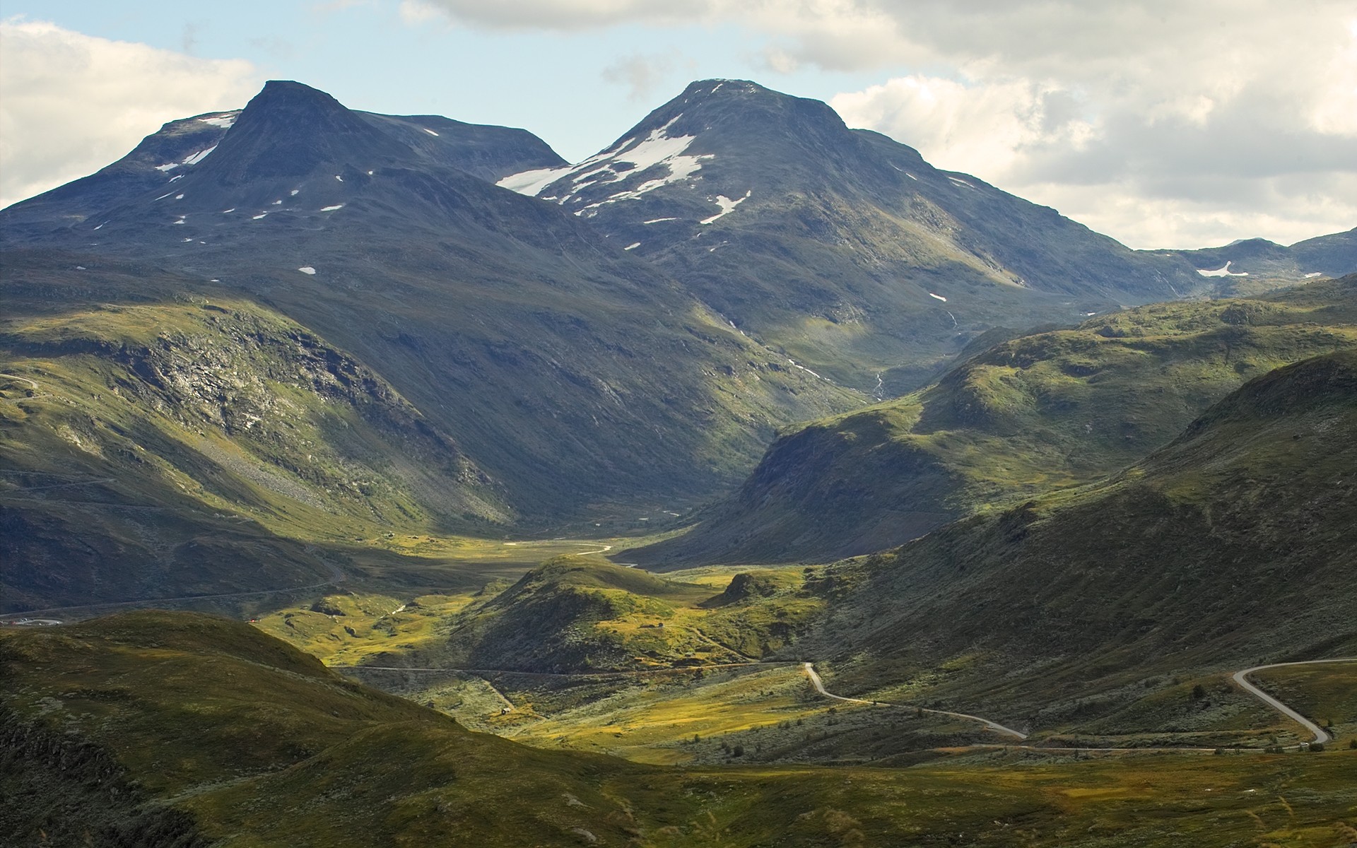 mountains, landscapes, nature, Norway - desktop wallpaper