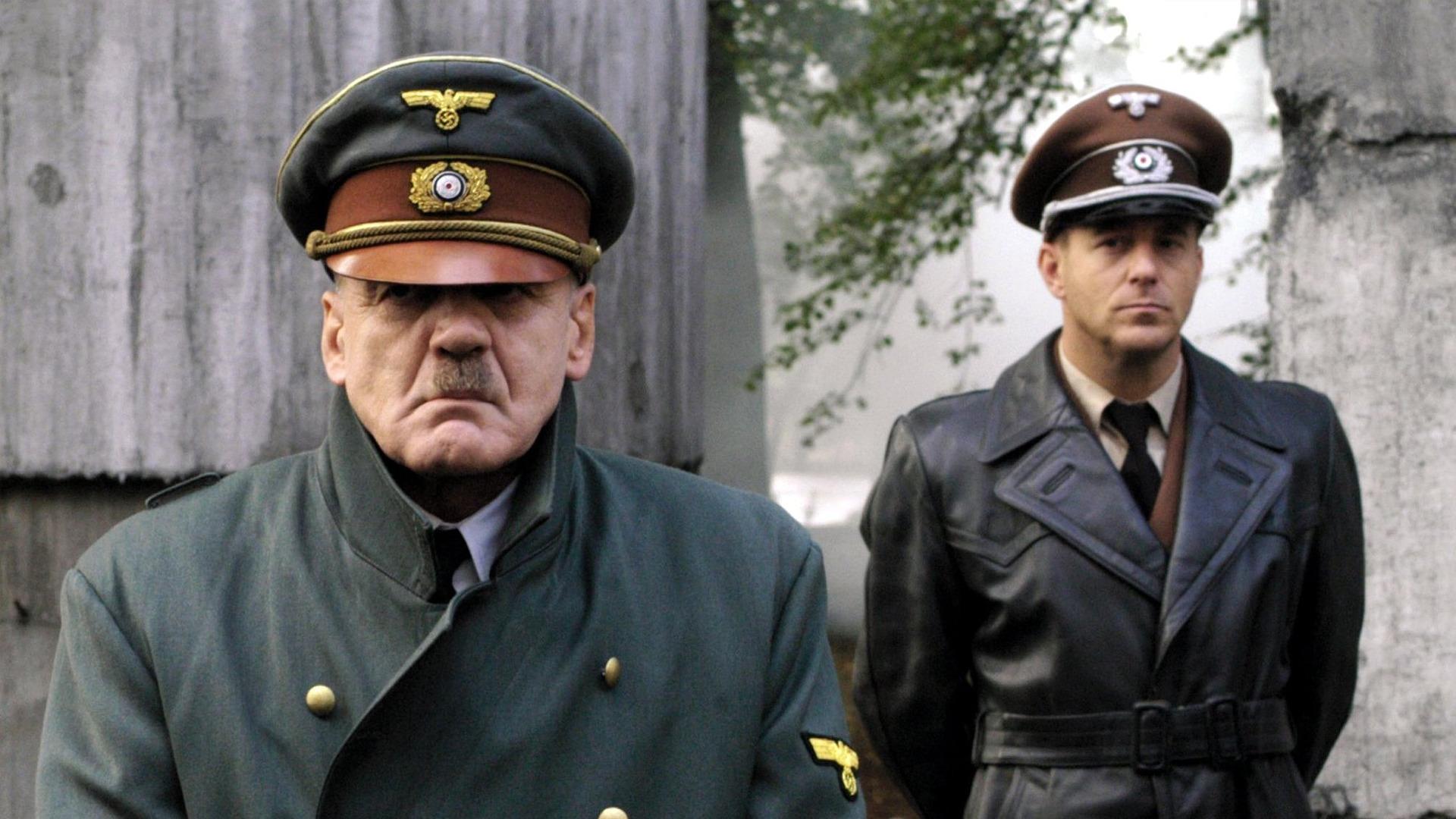 Nazi, actors, Adolf Hitler, Der Untergang, movie stills - desktop wallpaper
