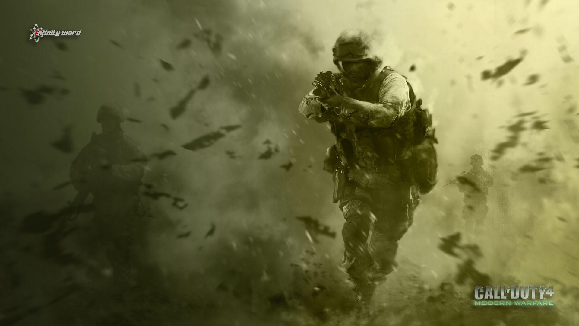 video games, war, Call of Duty - desktop wallpaper