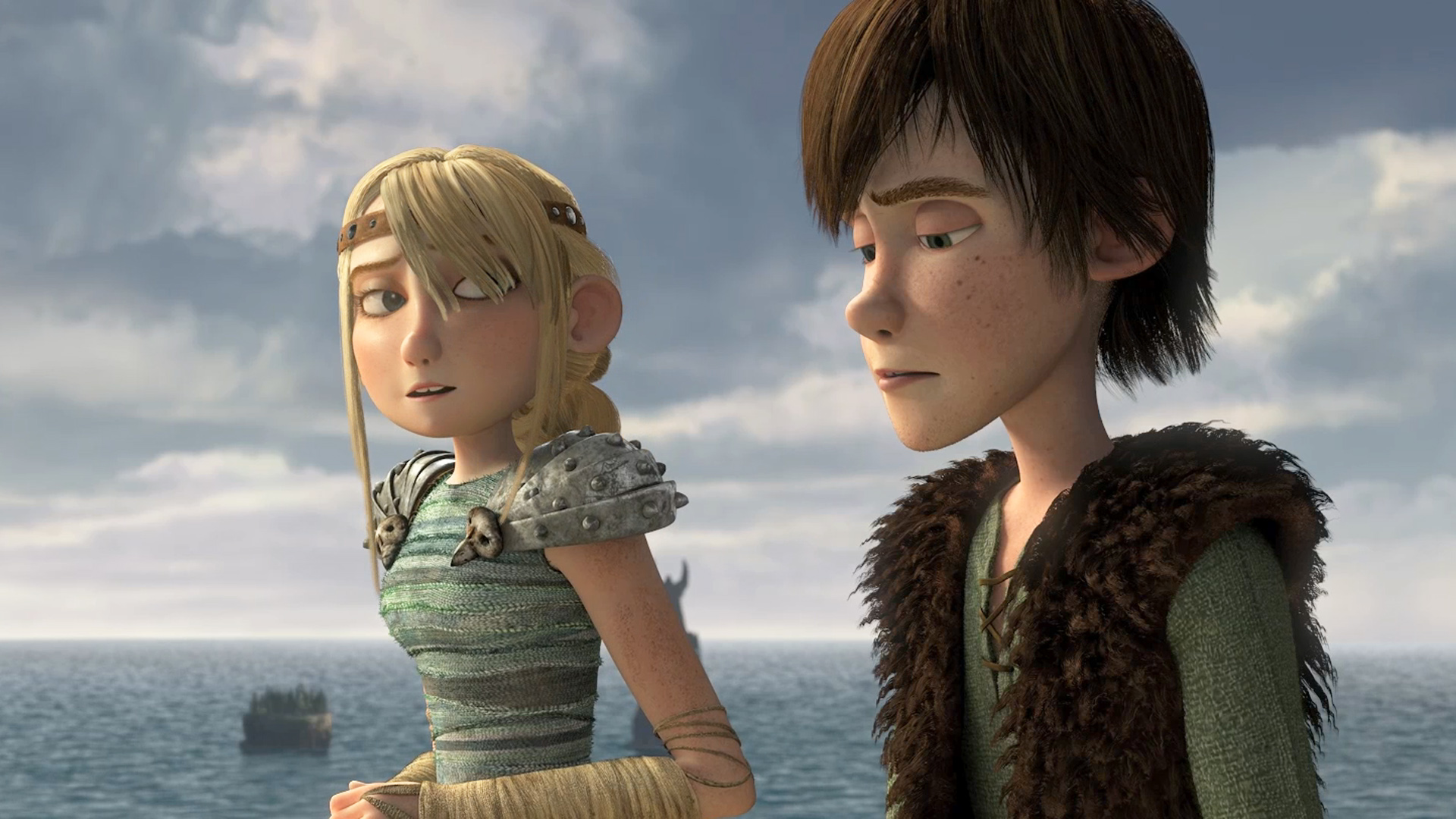 How to Train Your Dragon, Hiccup, astrid - desktop wallpaper