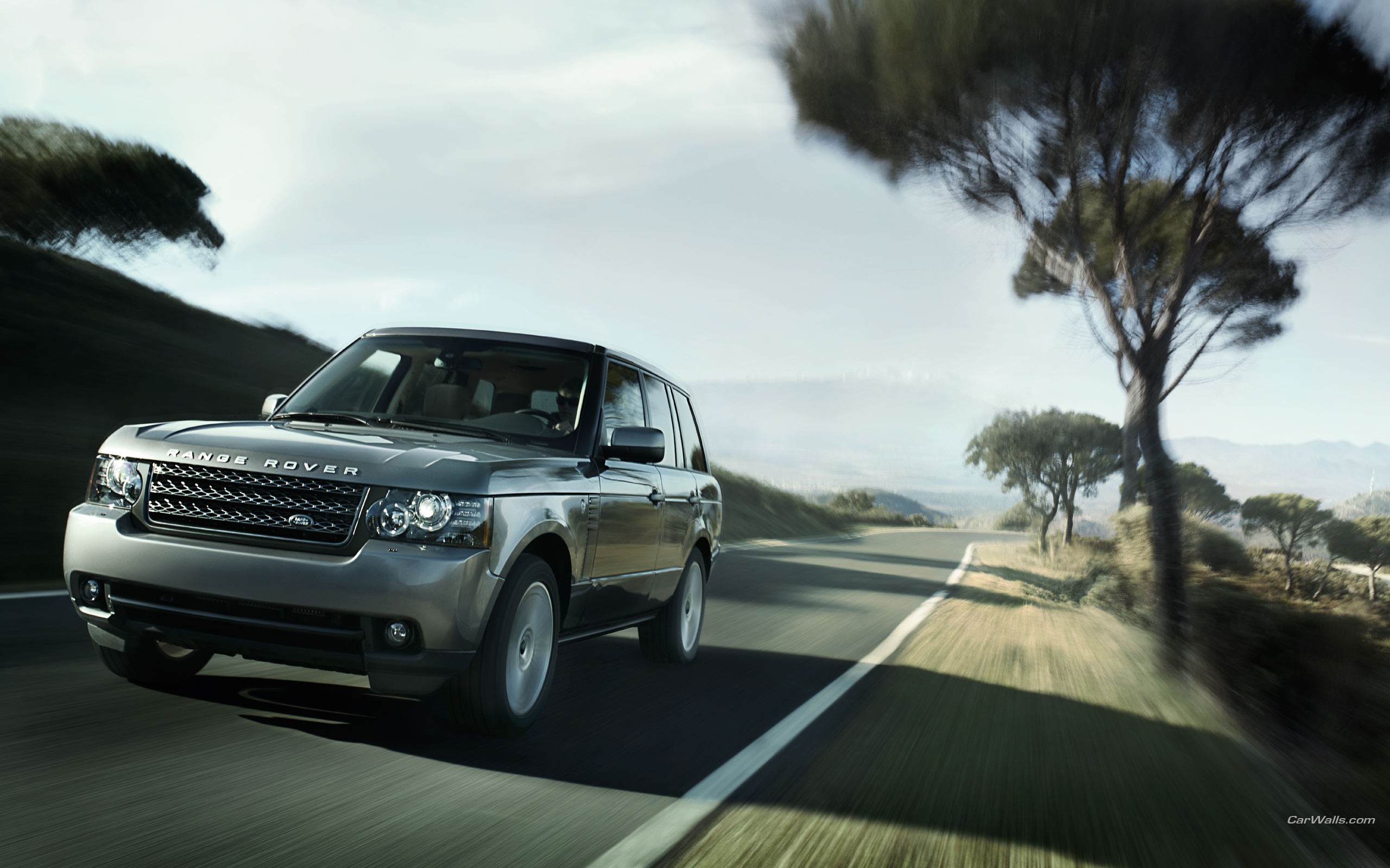 sand, cars, Land Rover, Range Rover - desktop wallpaper