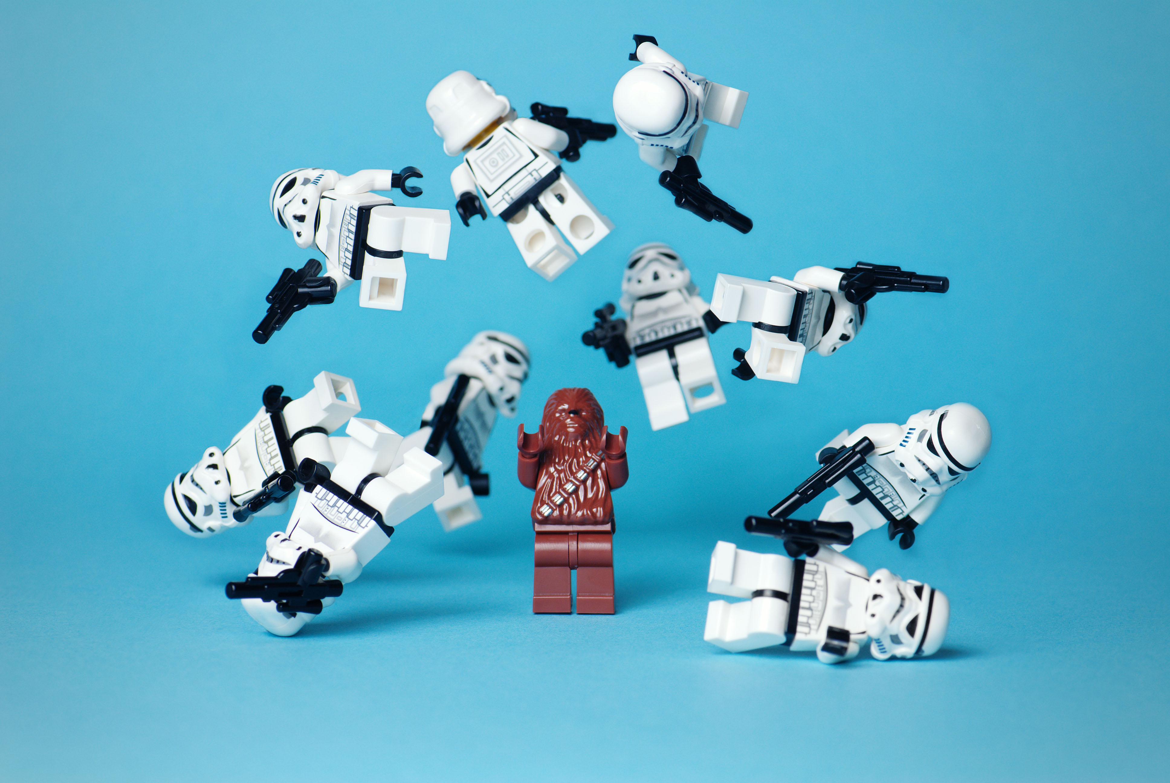 Star Wars Stormtroopers Chewbacca Legos Free Wallpaper Images, Photos, Reviews