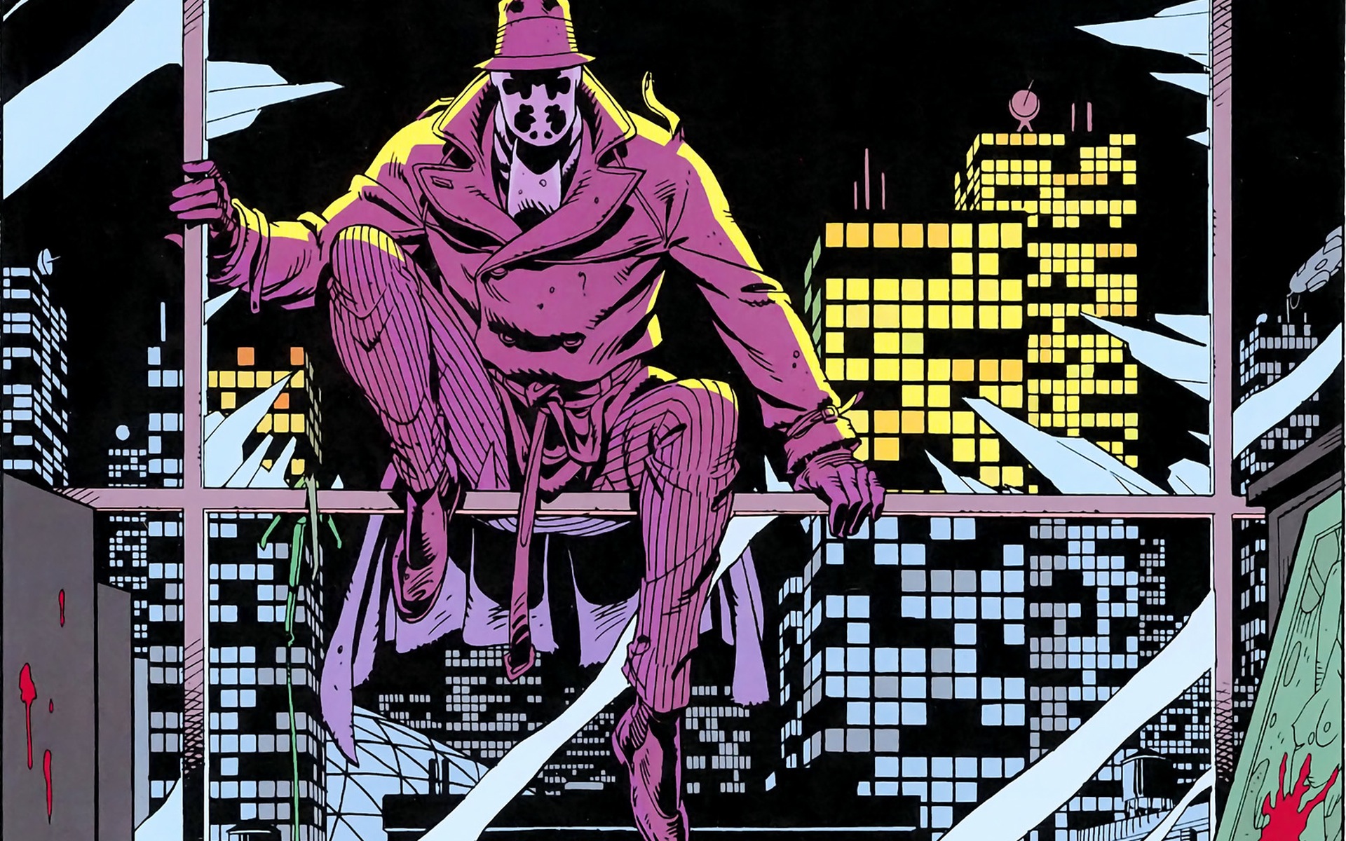 Watchmen, Rorschach - Free Wallpaper