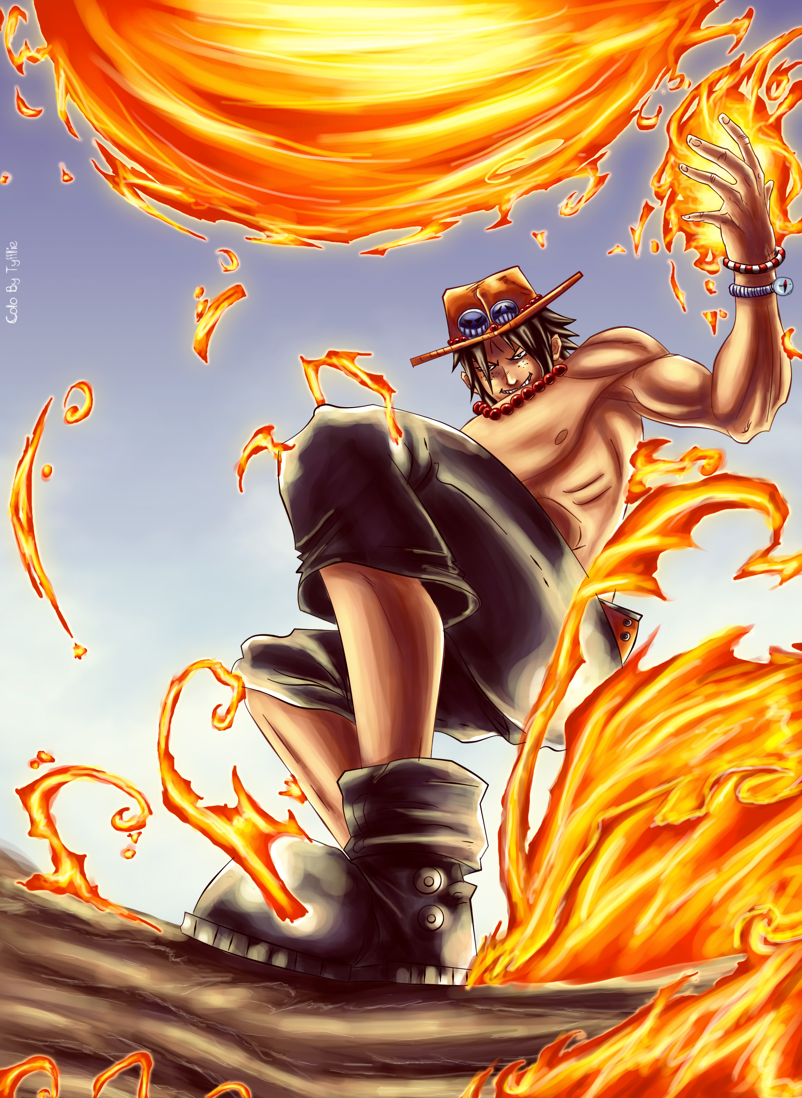 One Piece (anime), Ace, Portgas D Ace - Free Wallpaper / 
