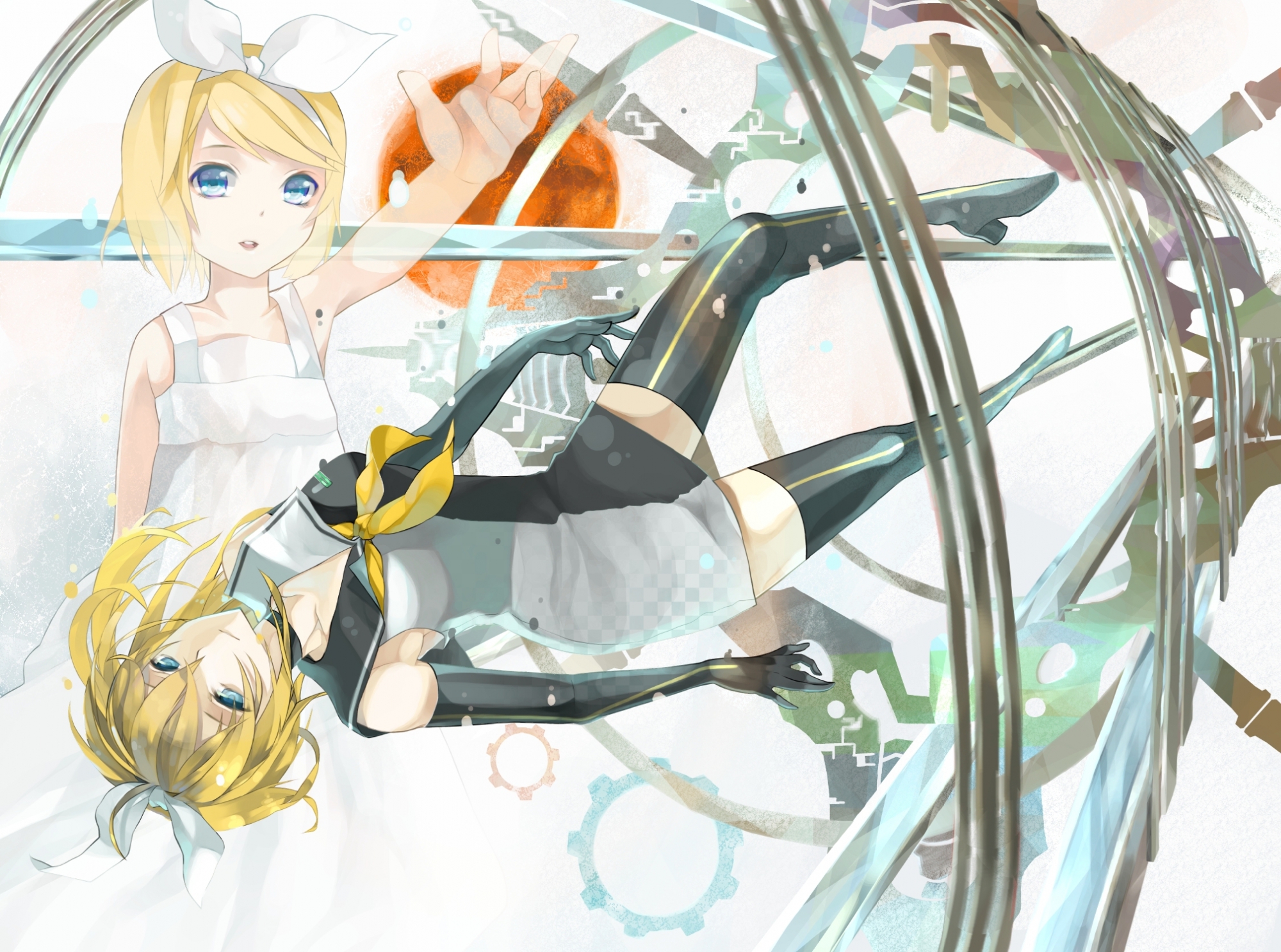 Rin Kagamine Meltdown Hintergrundbild