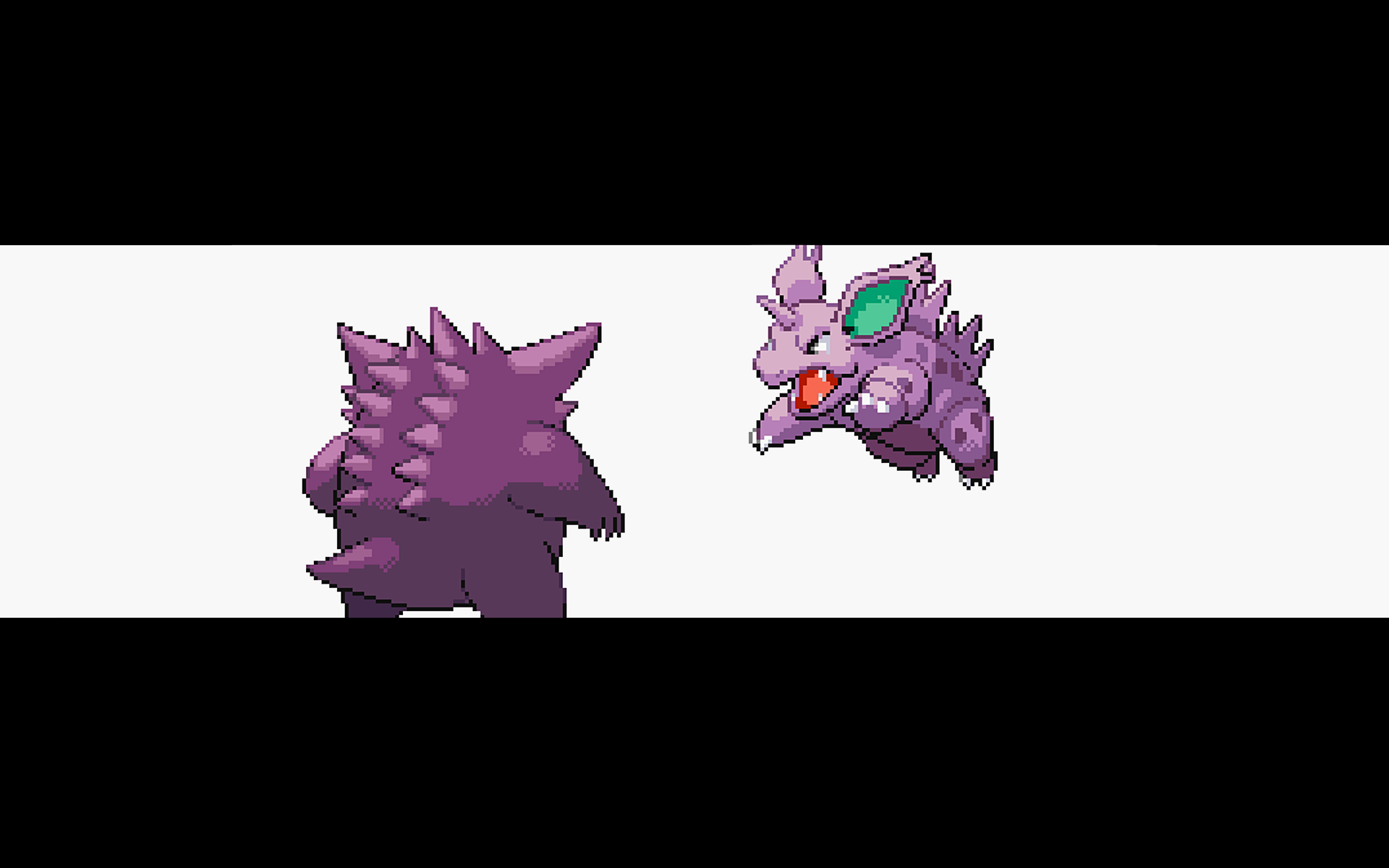 Download free Gengar And Nidorino Wallpaper 