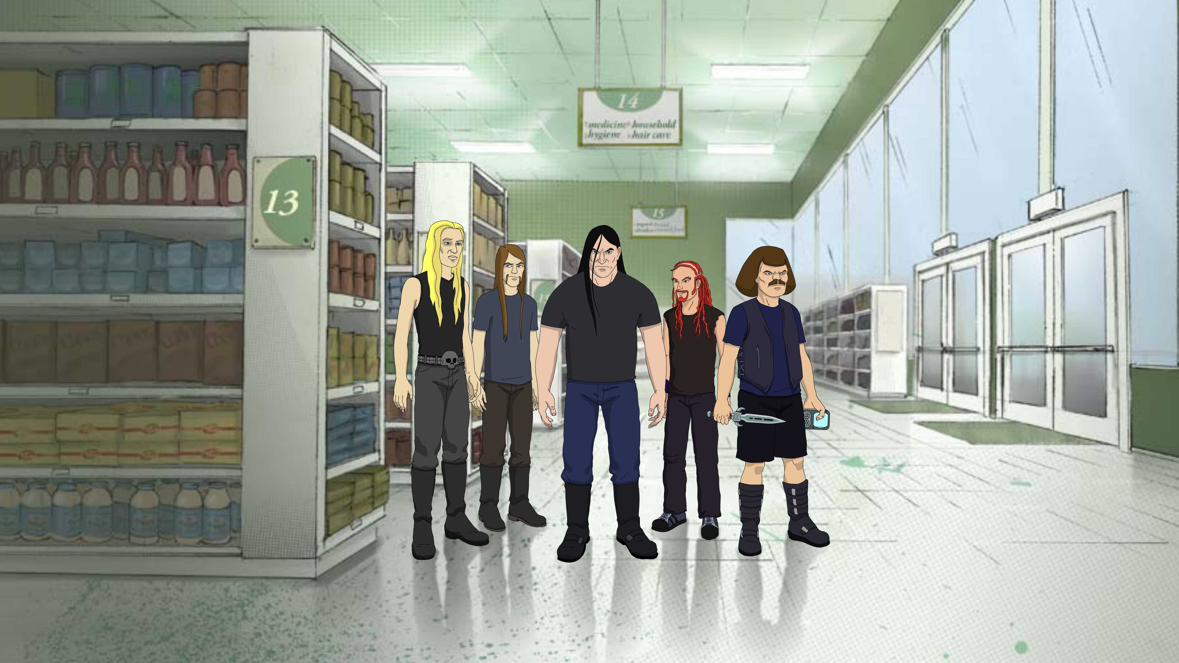 Dethklok Metalocalypse Free Wallpaper Wallpaperjam Com