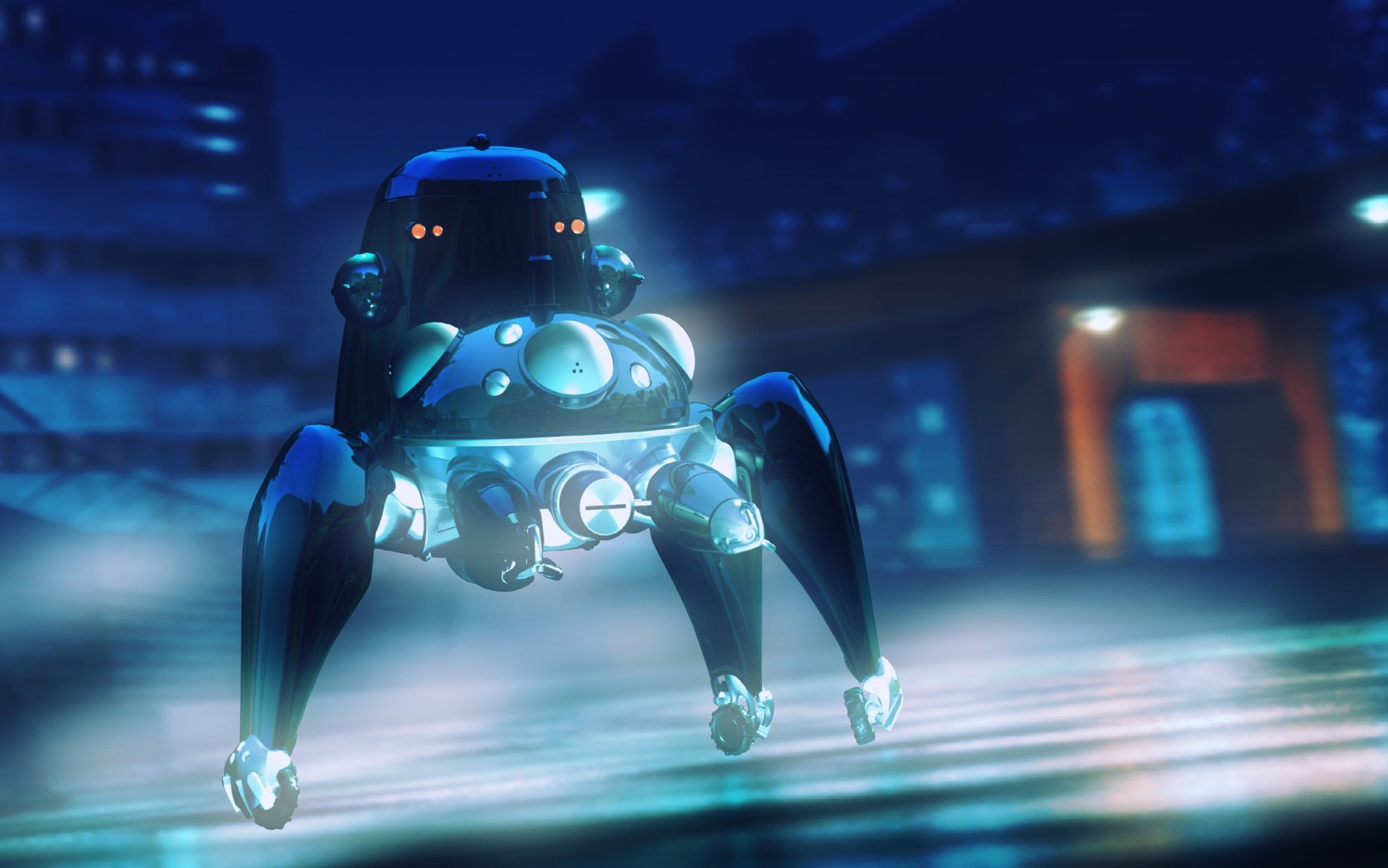 Tachikoma Ghost In The Shell 3d Free Wallpaper Wallpaperjam Com