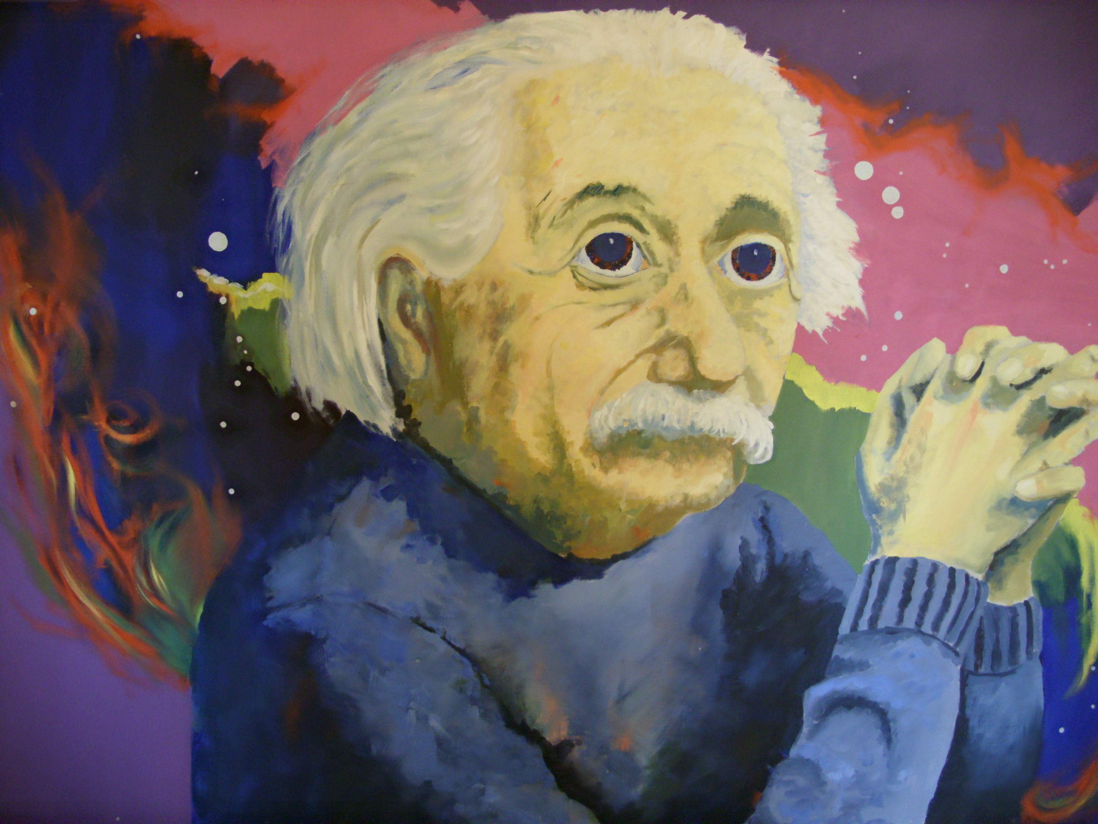 psychedelic, LSD, Albert Einstein, artwork - HD Wallpaper View, Resize and  Free Download / 