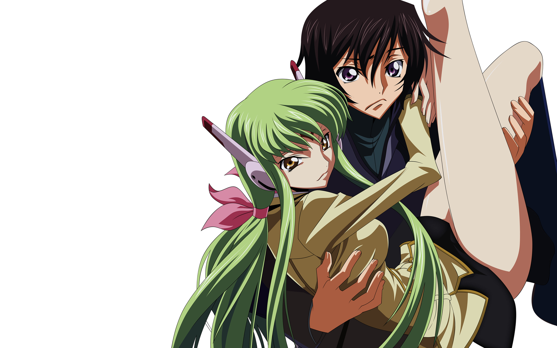 Code Geass Lamperouge Lelouch C C Simple Background Free