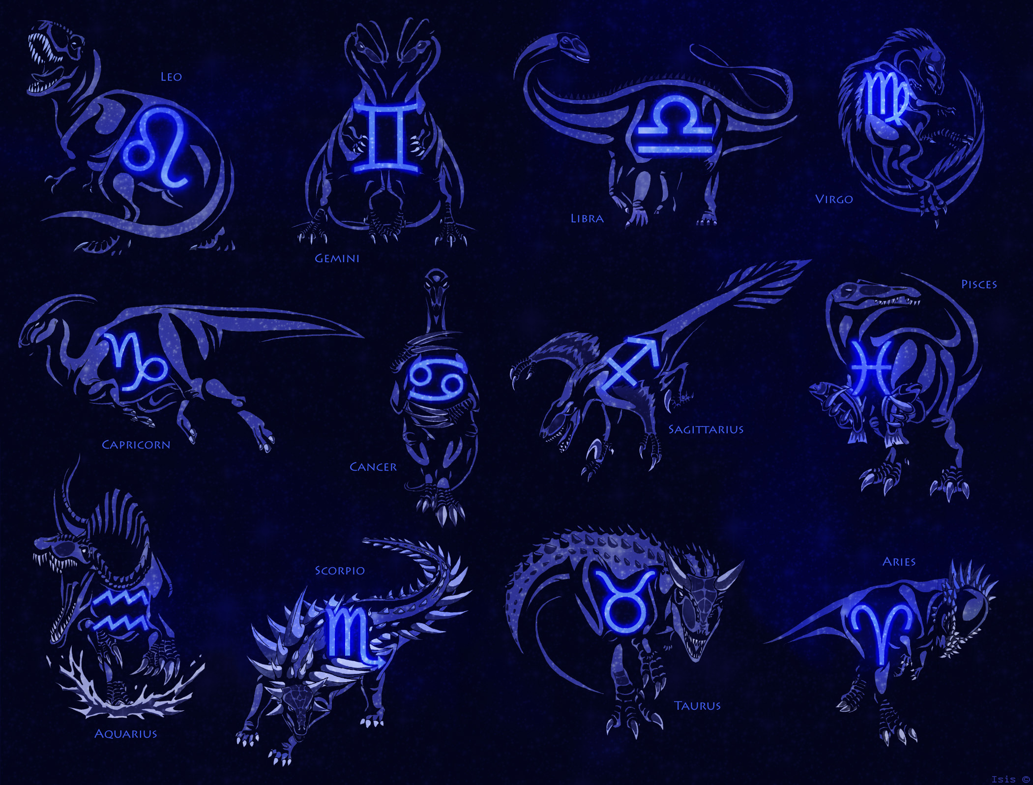 Zodiac Taurus Cancer Aquarius Scorpio Libra Virgo Leo