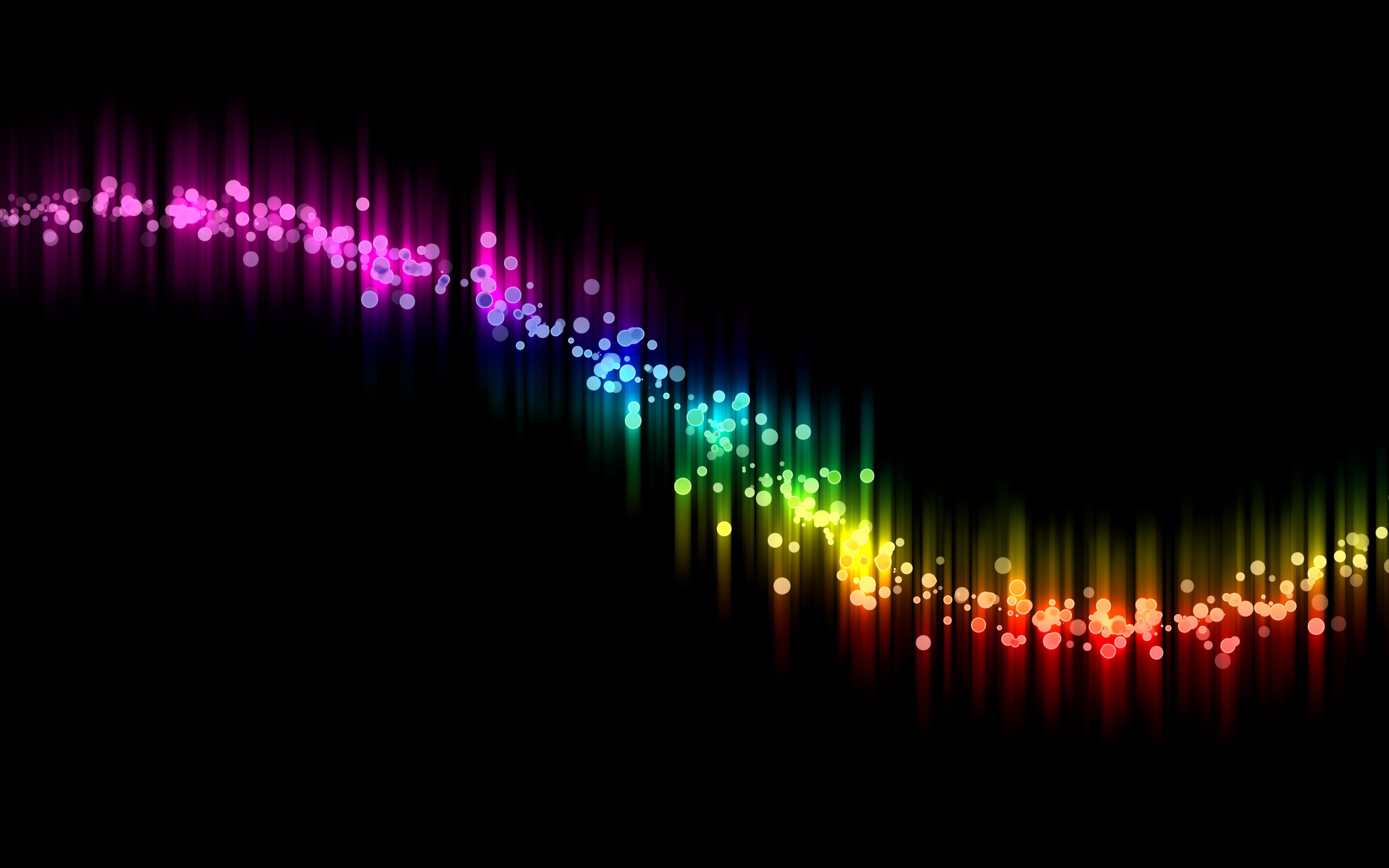abstract, multicolor, black background - HD Wallpaper View, Resize and Free  Download / 