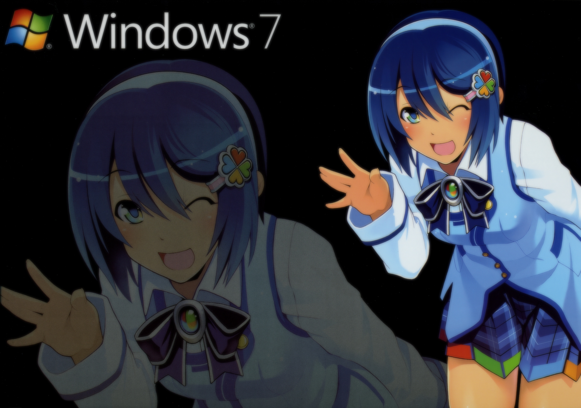 Windows 7 Madobe Nanami Os Tan Free Wallpaper Wallpaperjam Com