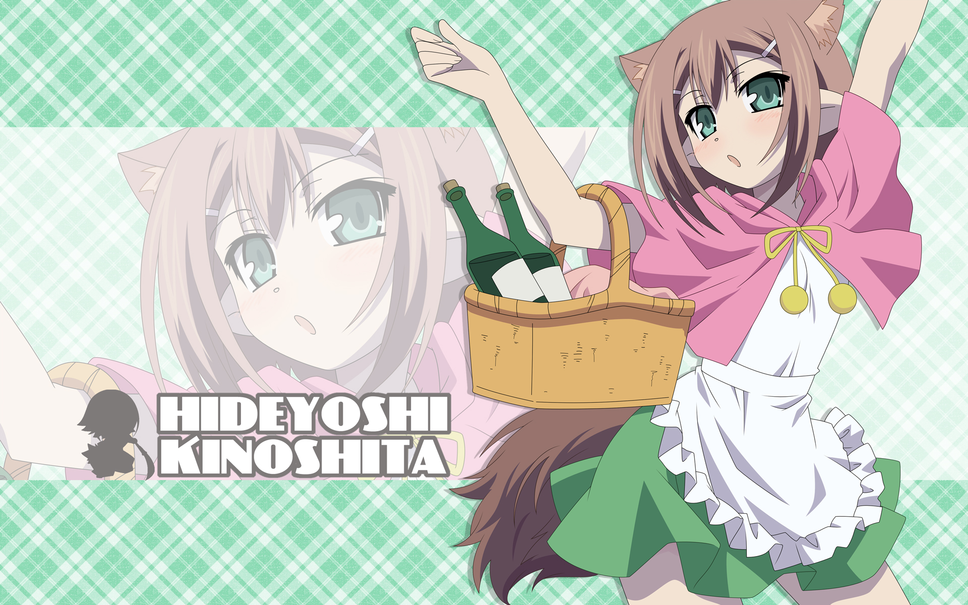 trap, animal ears, Baka to Test to Shoukanjuu, anime boys, Kinoshita Hideyoshi - desktop wallpaper