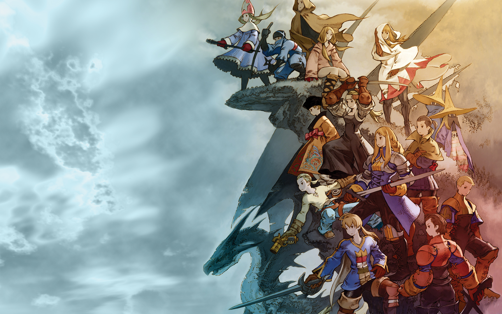 Final Fantasy, video games, Final Fantasy Tactics: The War of the Lions, artwork, Agrias Oaks - desktop wallpaper