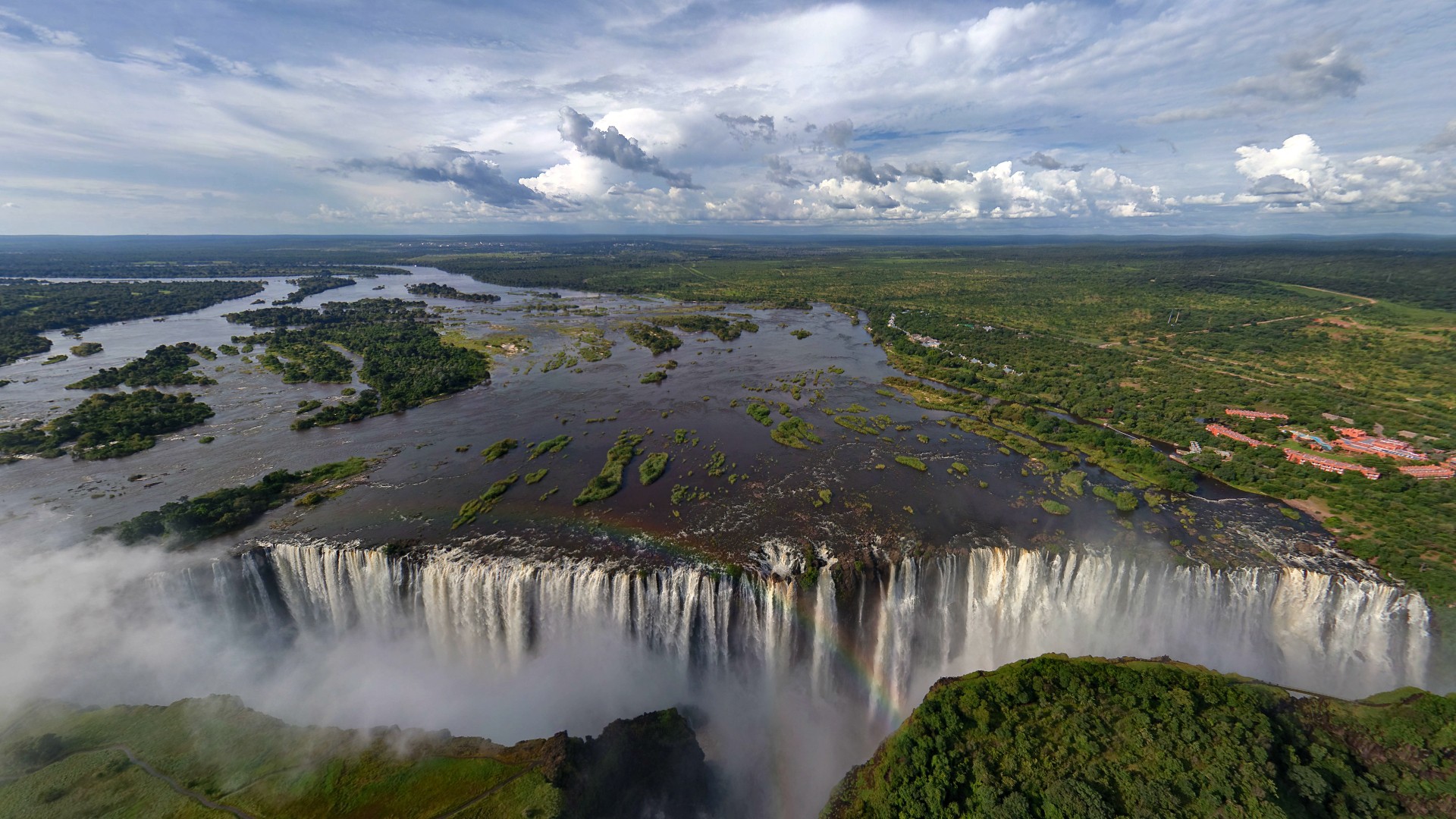 landscapes, waterfalls, Victoria Falls - desktop wallpaper