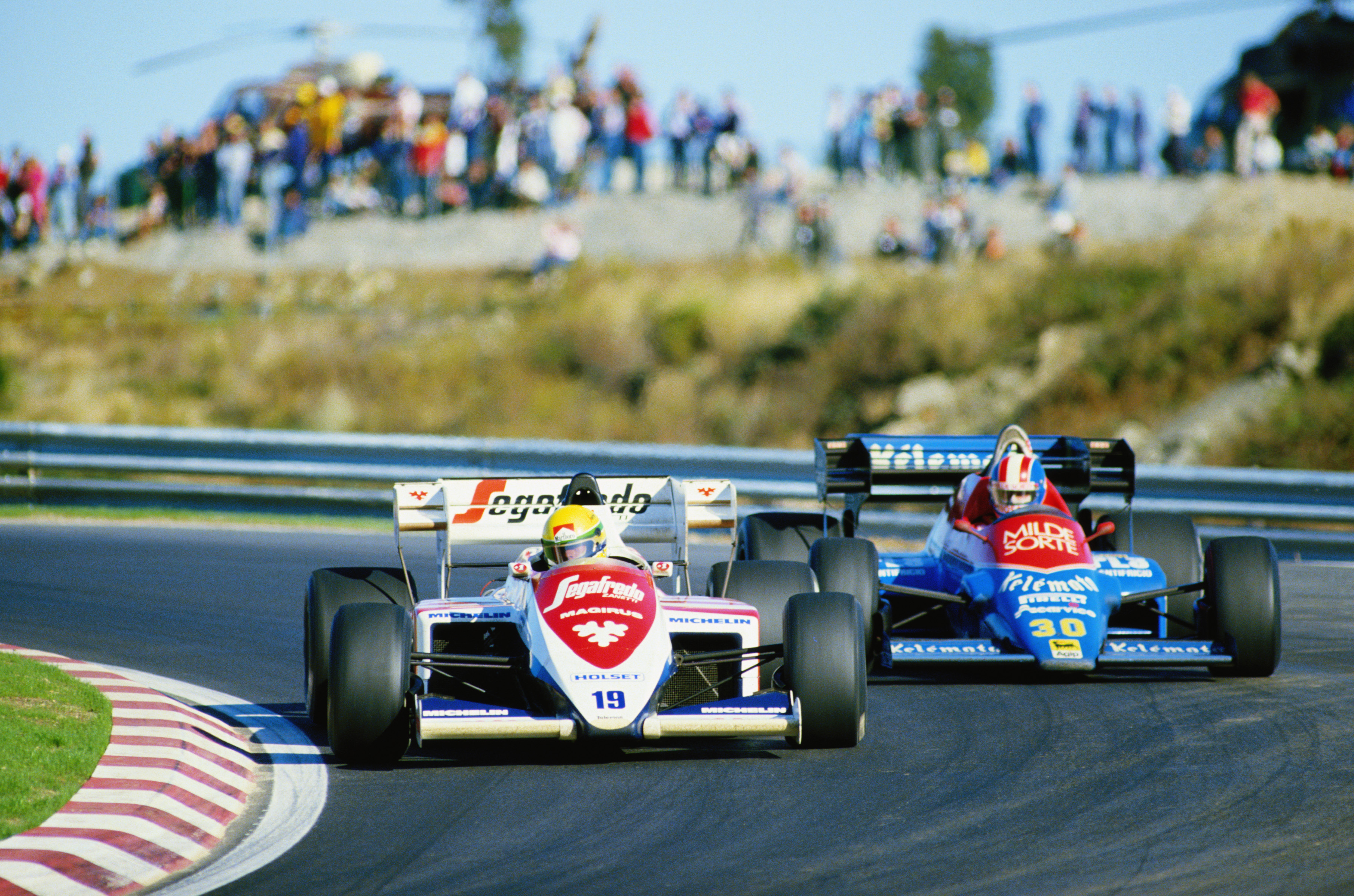 1984, Formula One, Ayrton Senna, Zandvoort, Toleman F1 - desktop wallpaper