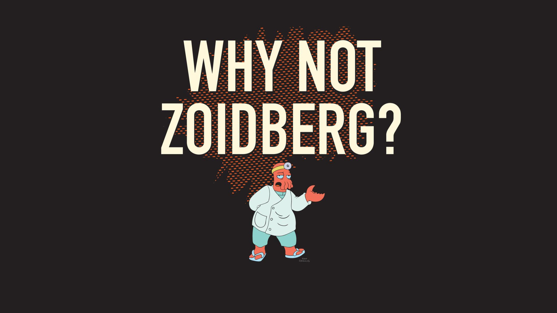 Futurama, Dr Zoidberg - desktop wallpaper