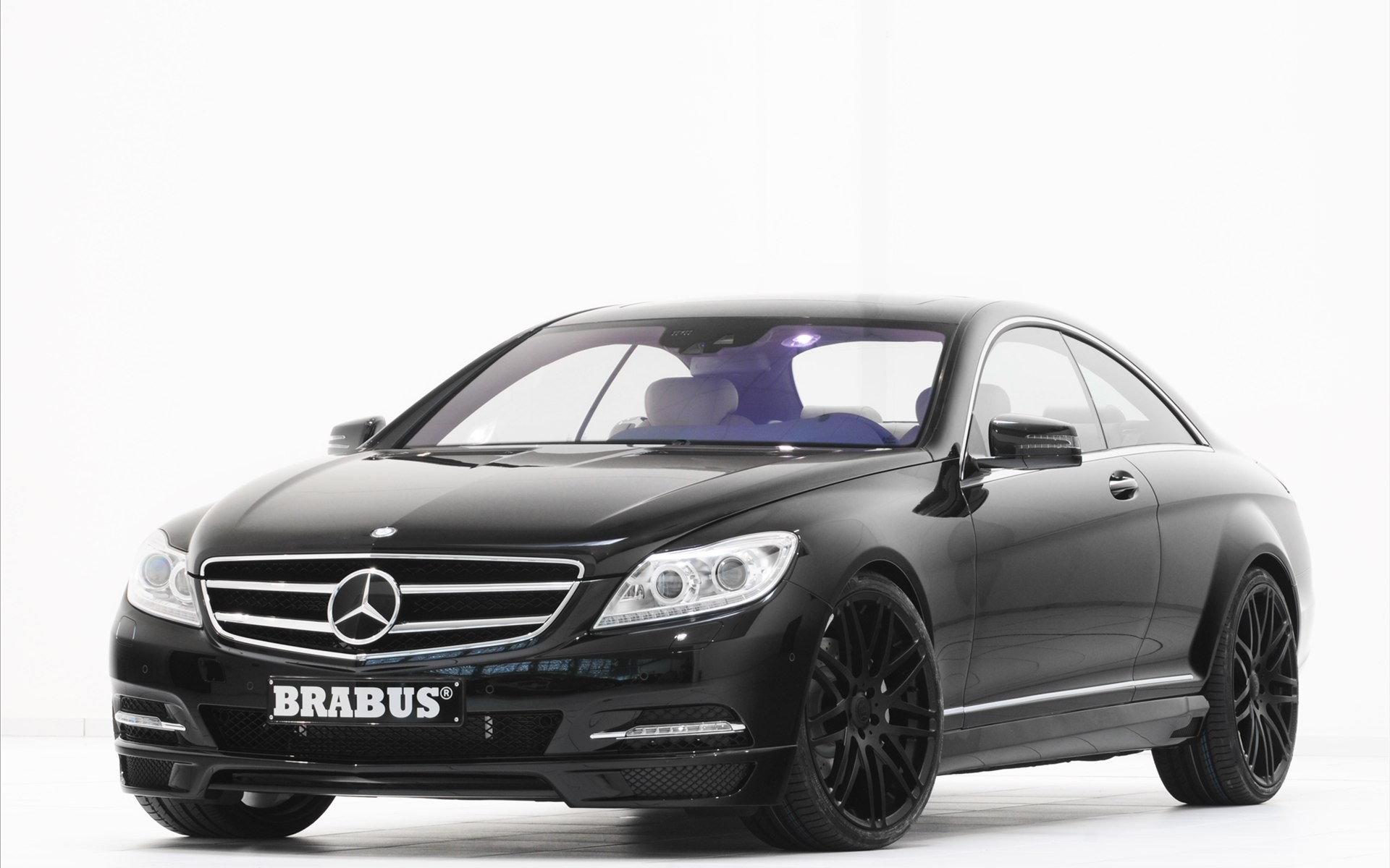 cars, black cars, Mercedes-Benz - desktop wallpaper