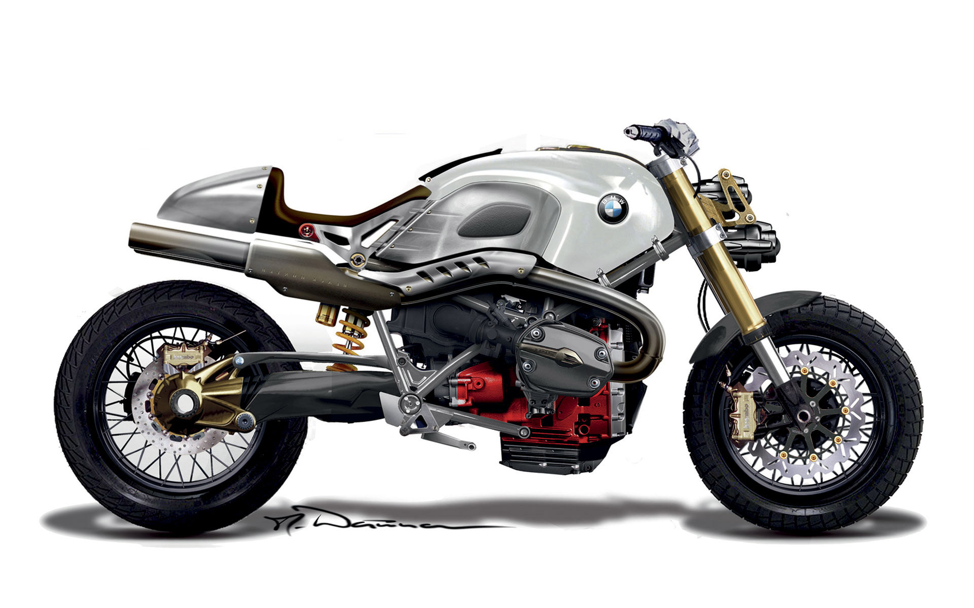 BMW, motorbikes - desktop wallpaper