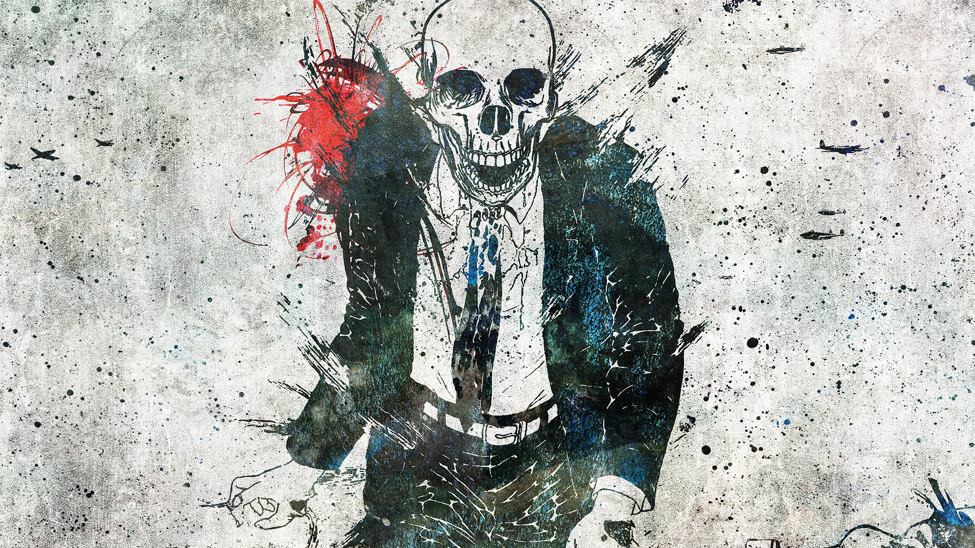 skulls, Alex Cherry - desktop wallpaper