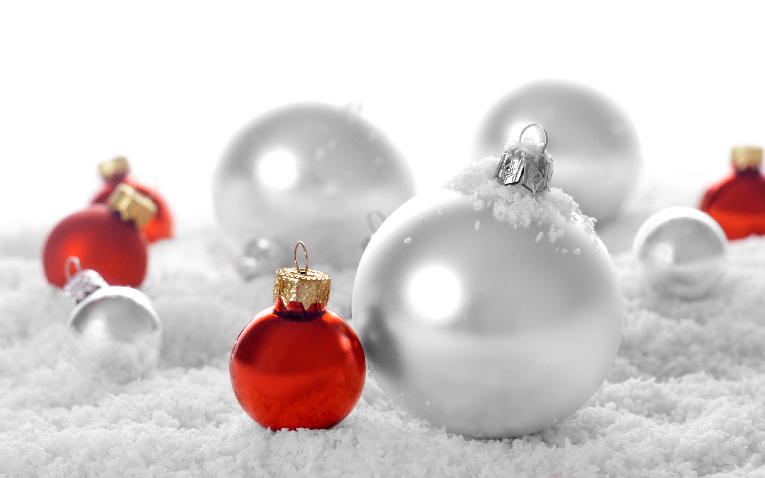 Christmas, holidays, ornaments - desktop wallpaper