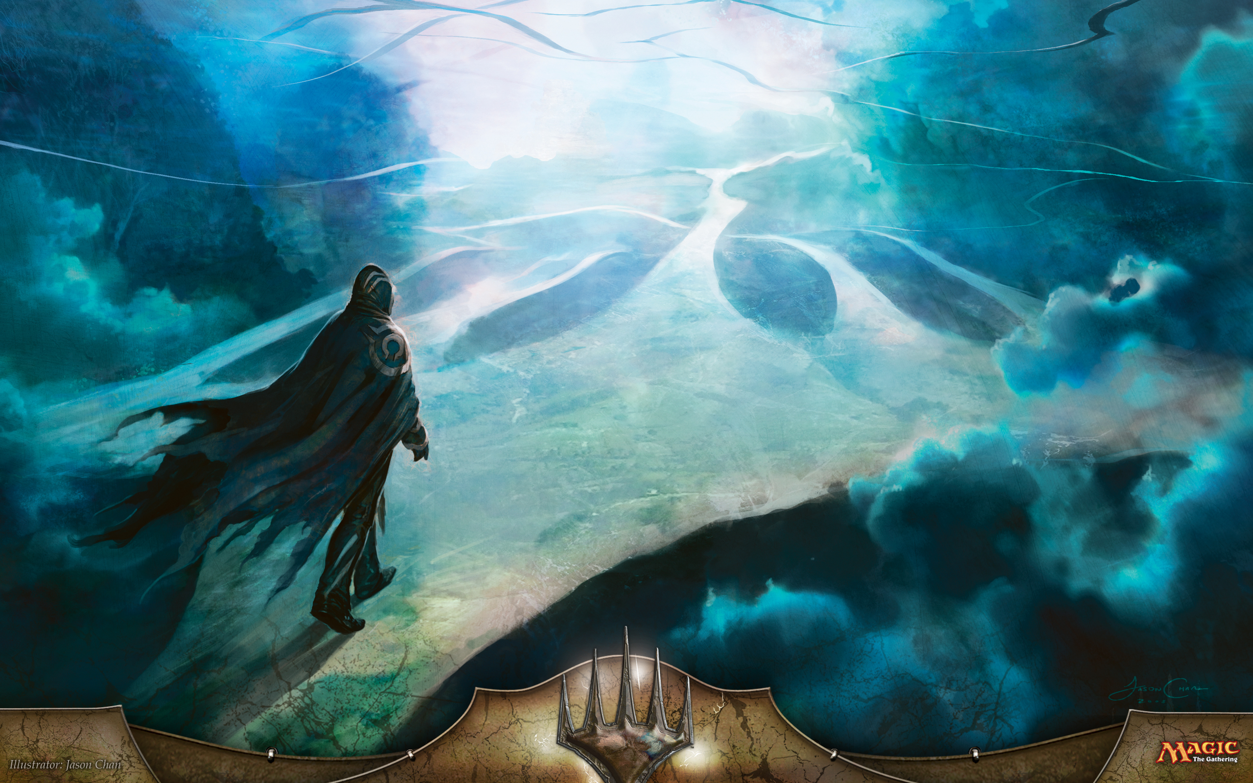 Magic: The Gathering, artwork, Jace Beleren, Jason Chan - desktop wallpaper