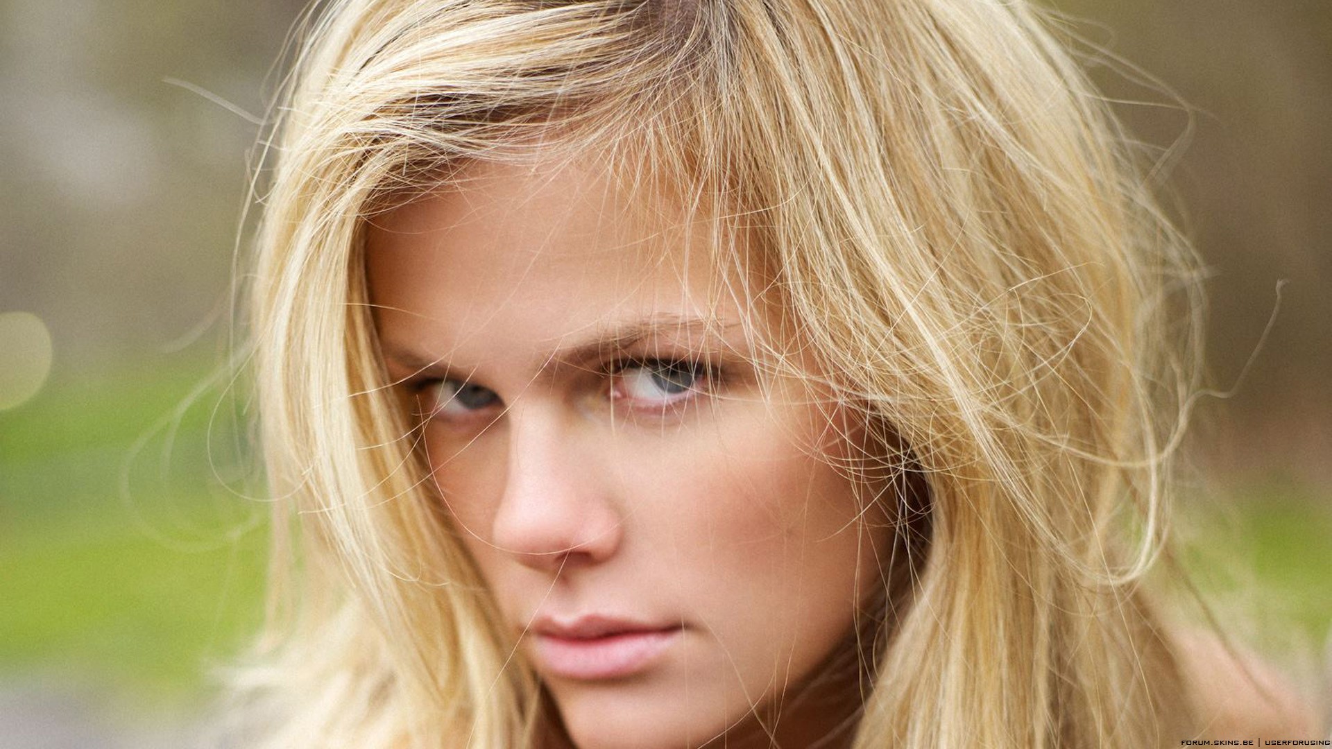 blondes, women, models, Brooklyn Decker, faces - desktop wallpaper