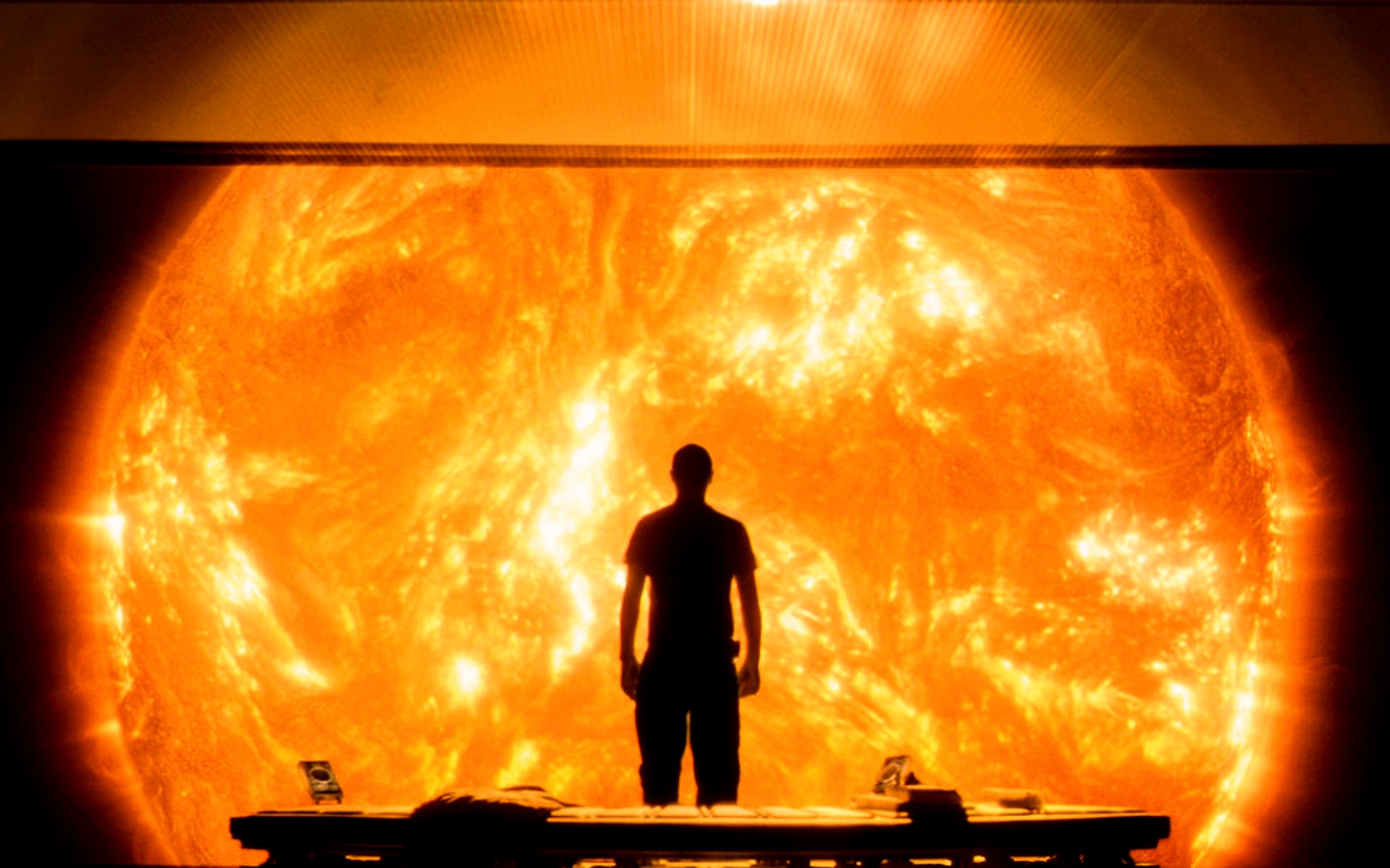 Sun, orange, Sunshine (movie) - desktop wallpaper