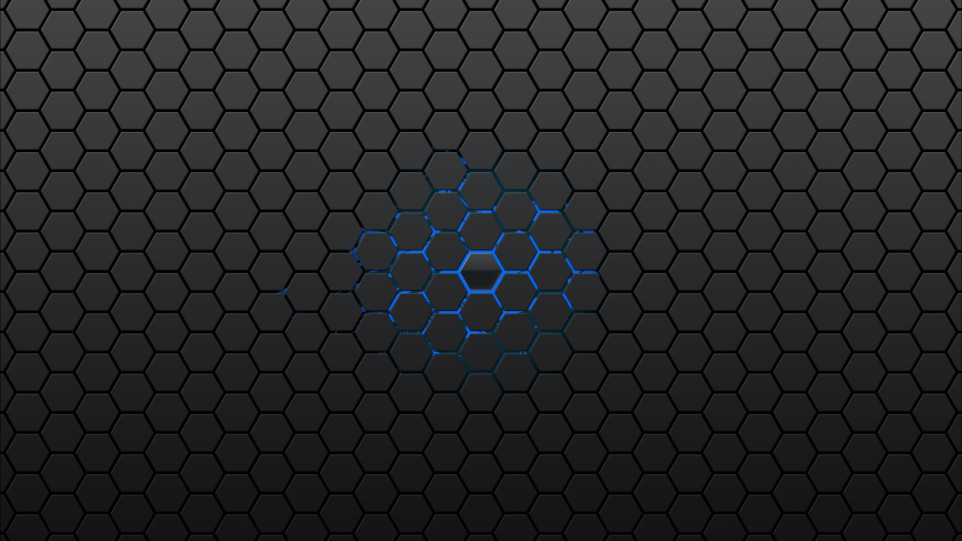 abstract, hexagons - desktop wallpaper