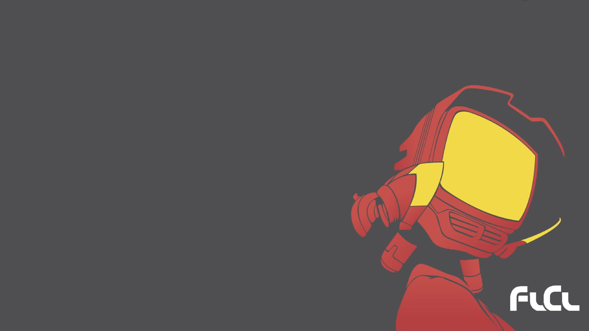 FLCL Fooly Cooly, Canti, simple background - desktop wallpaper
