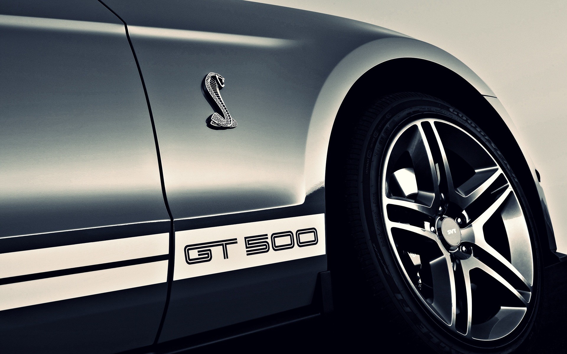 emblems, rims, Ford Shelby, By aarTuuRooo, Ford Mustang Shelby GT500 - desktop wallpaper