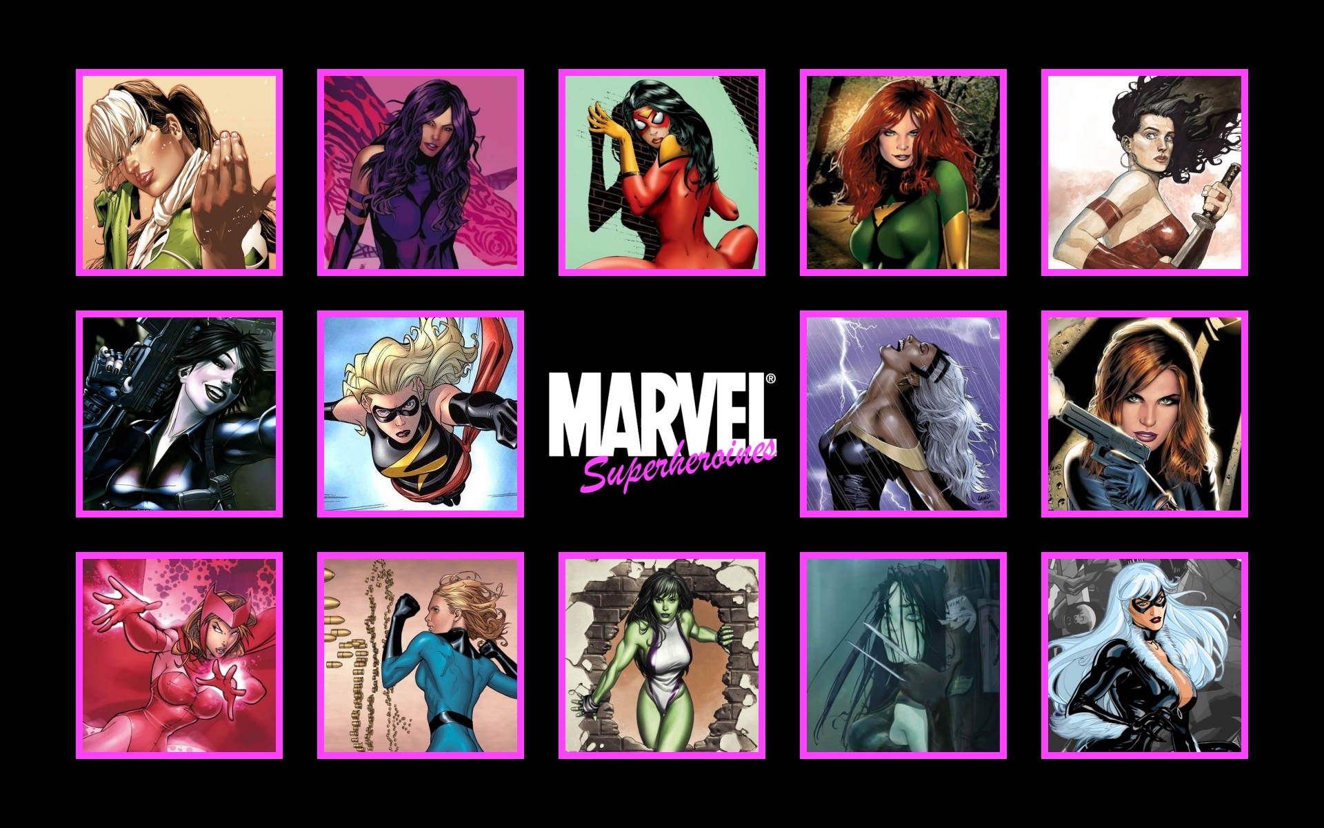 women, comics, Marvel Comics, comics girls - desktop wallpaper