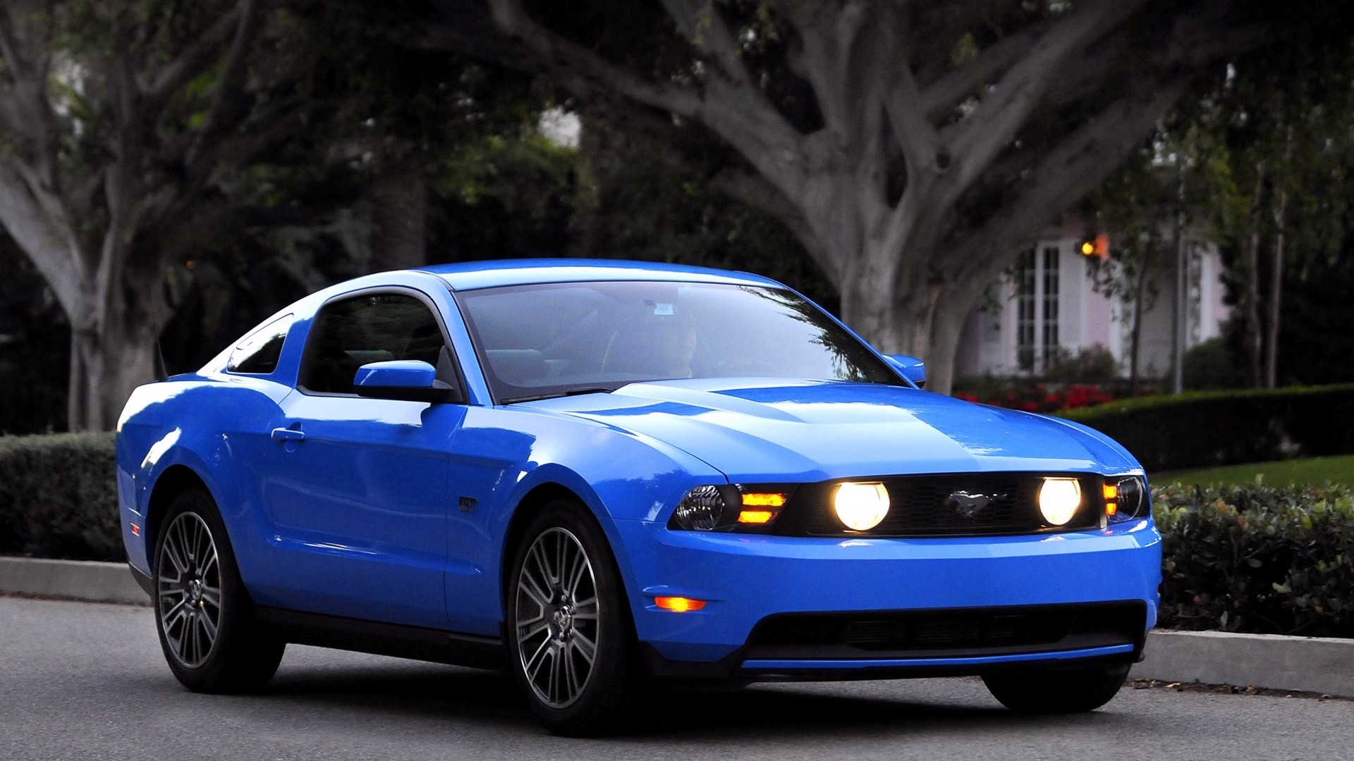 cars, Ford, vehicles, Ford Mustang, side view - desktop wallpaper