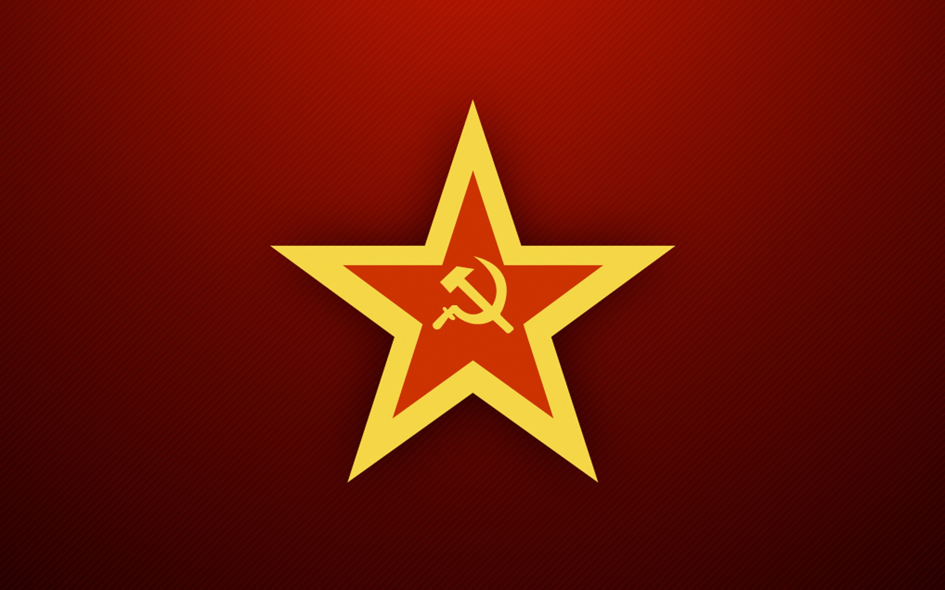 minimalistic, red, stars, Soviet, red background - desktop wallpaper