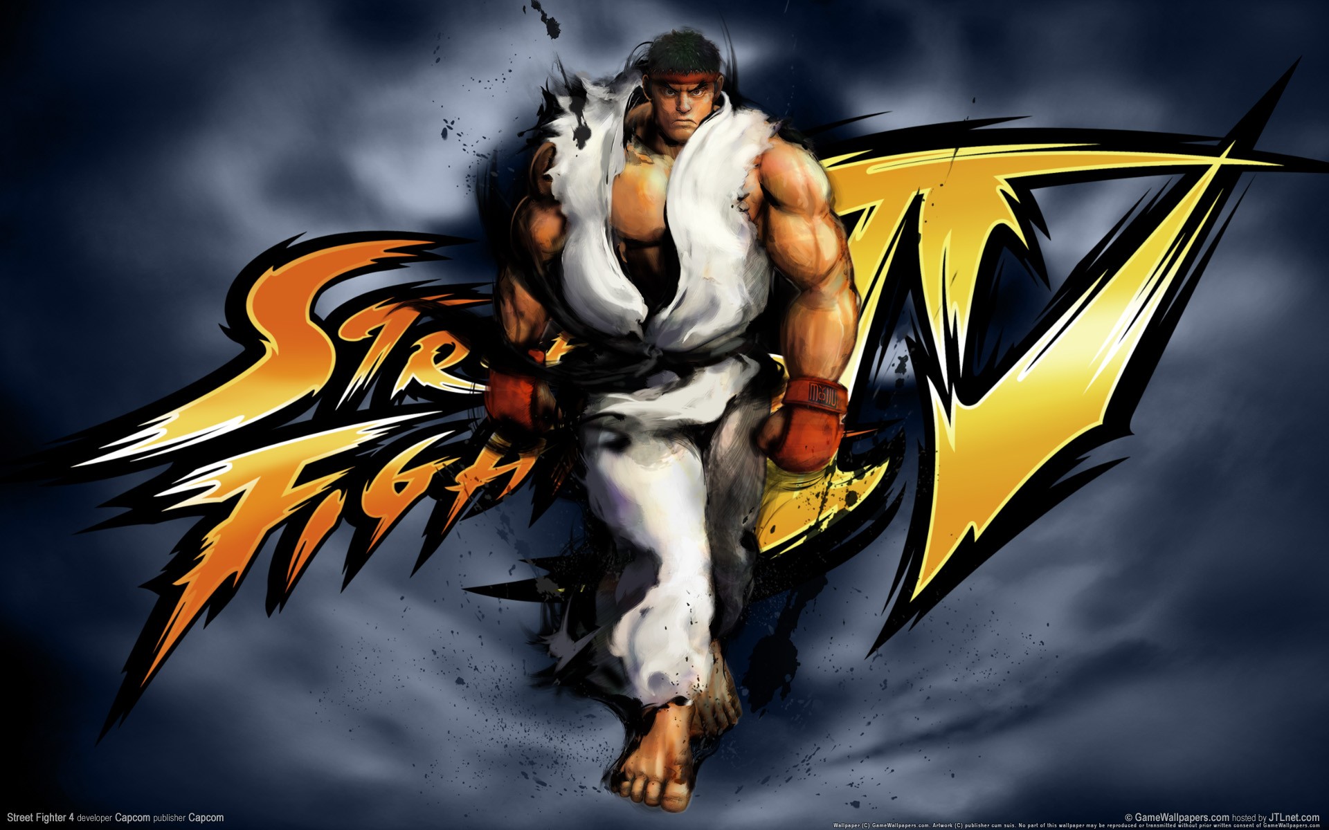 video games, Ryu, Street Fighter IV, 3D - desktop wallpaper