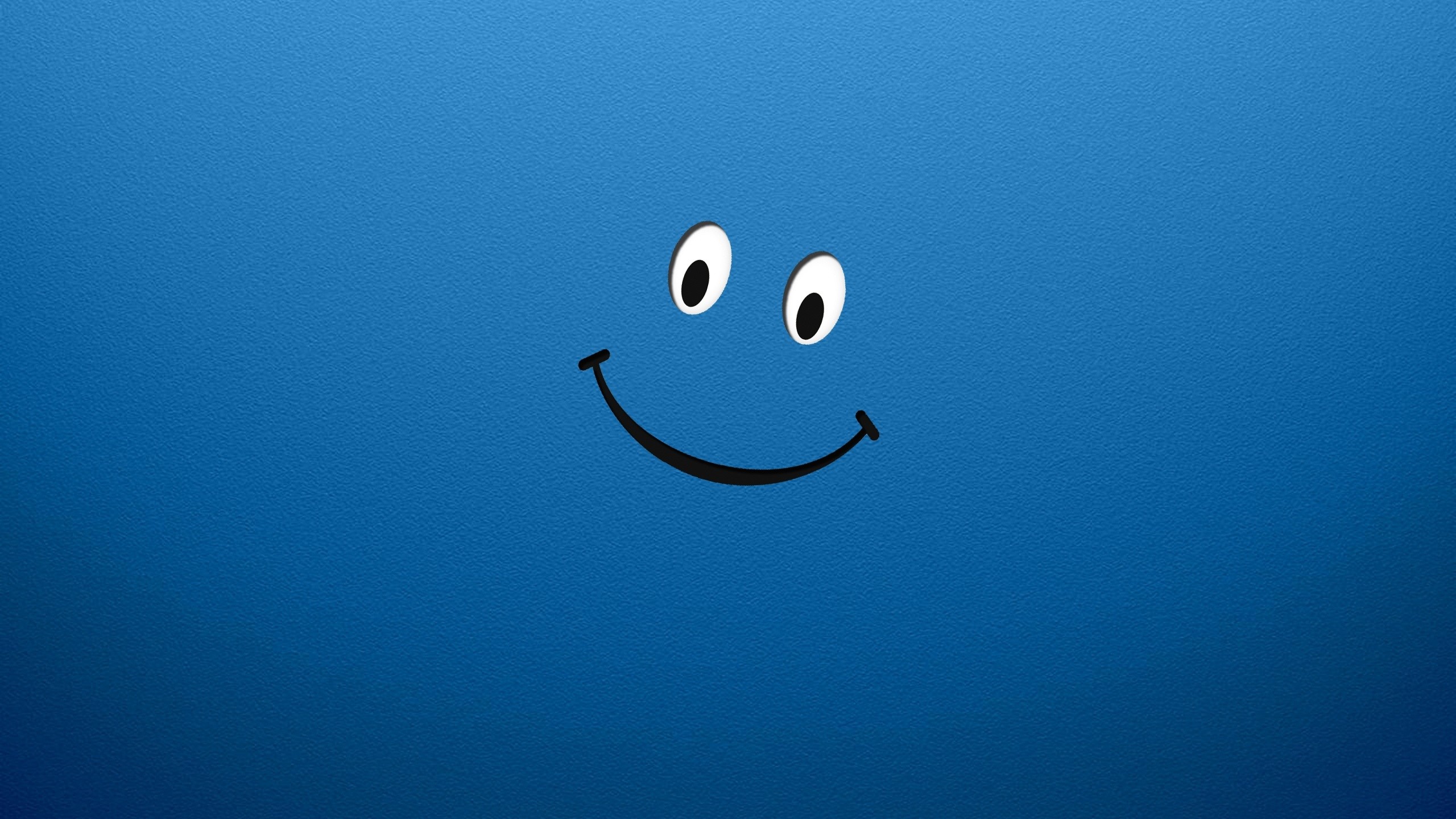 smiley face, smiling, blue smile - desktop wallpaper