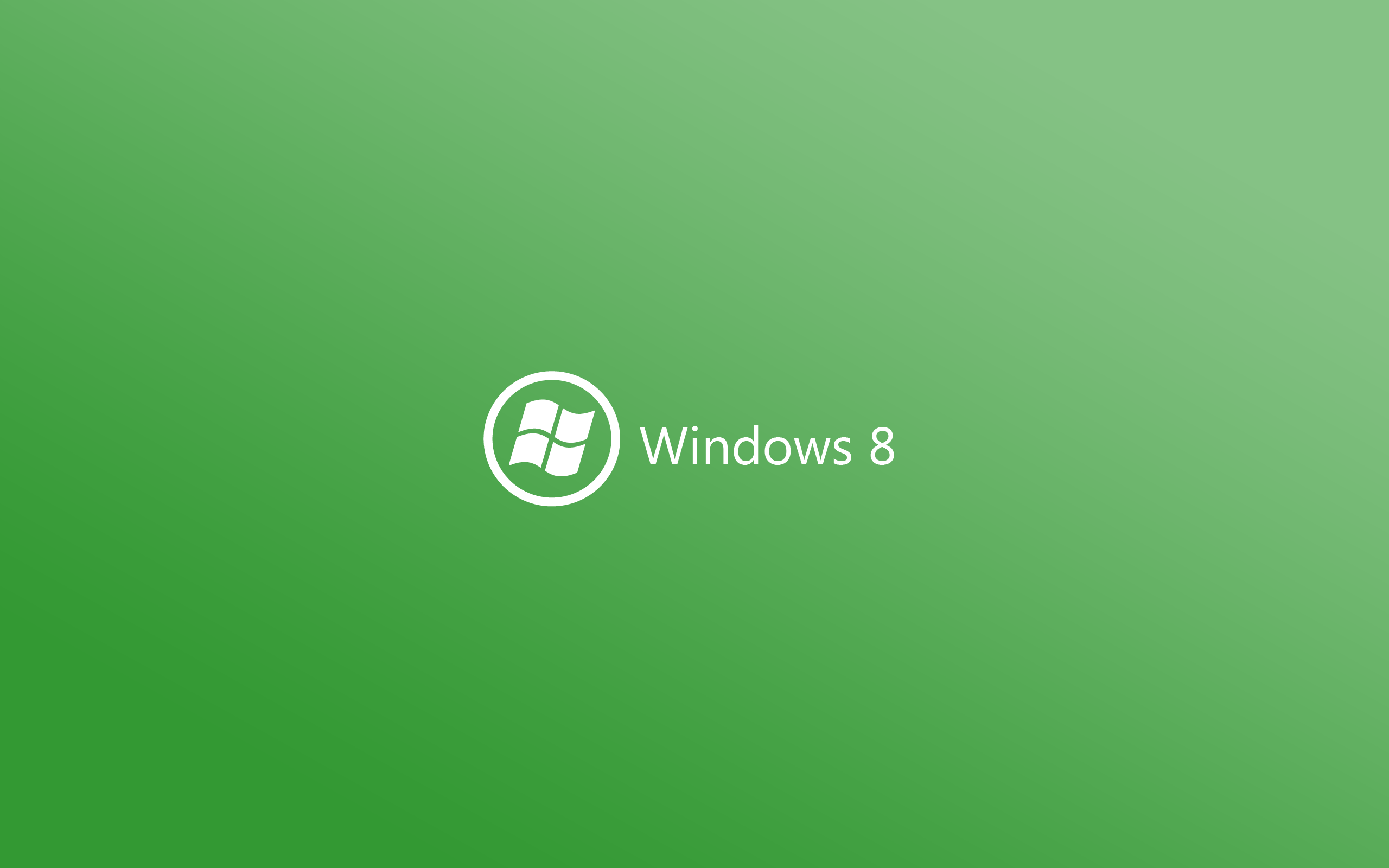 green, minimalistic, DeviantART, Windows 8 - desktop wallpaper