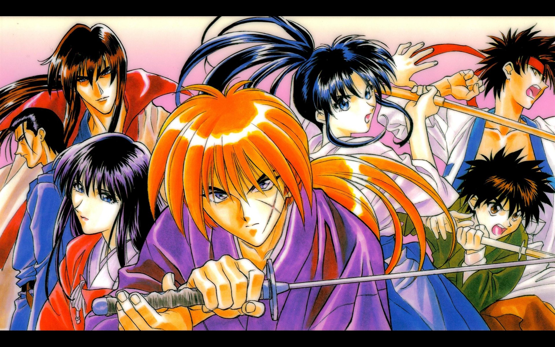 Rurouni Kenshin, anime, Himura Kenshin - desktop wallpaper