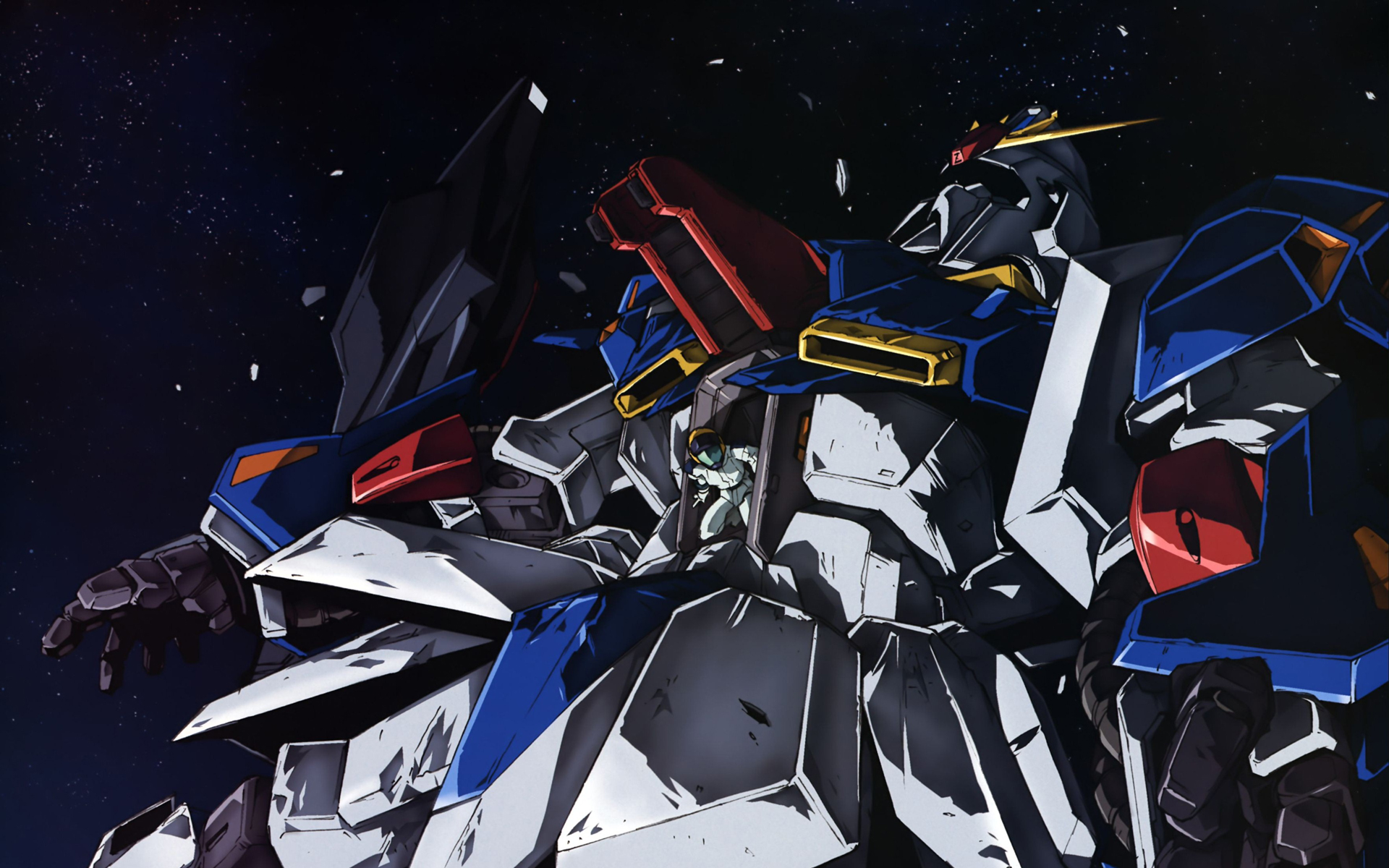 Gundam, mecha, Zeta Gundam - desktop wallpaper