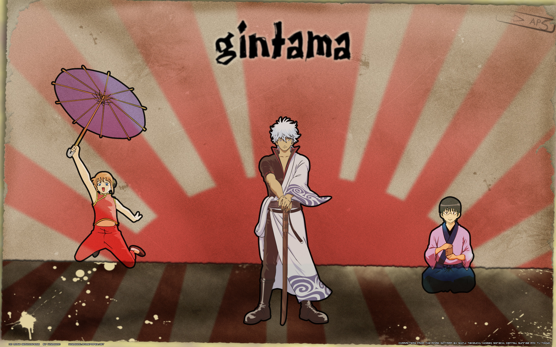 Gintama - desktop wallpaper