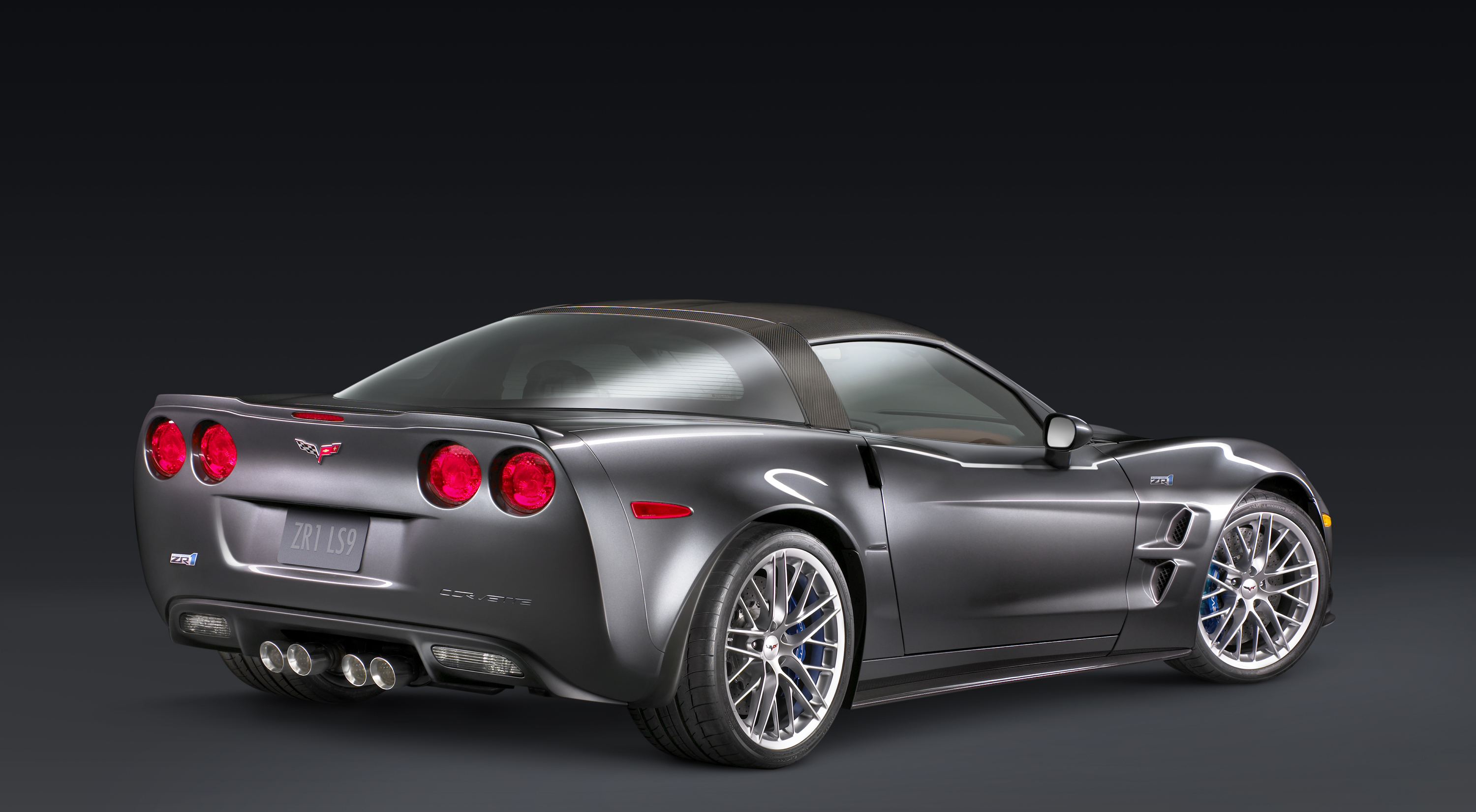 cars, concept art, vehicles, Chevrolet Corvette, rear angle view - desktop wallpaper