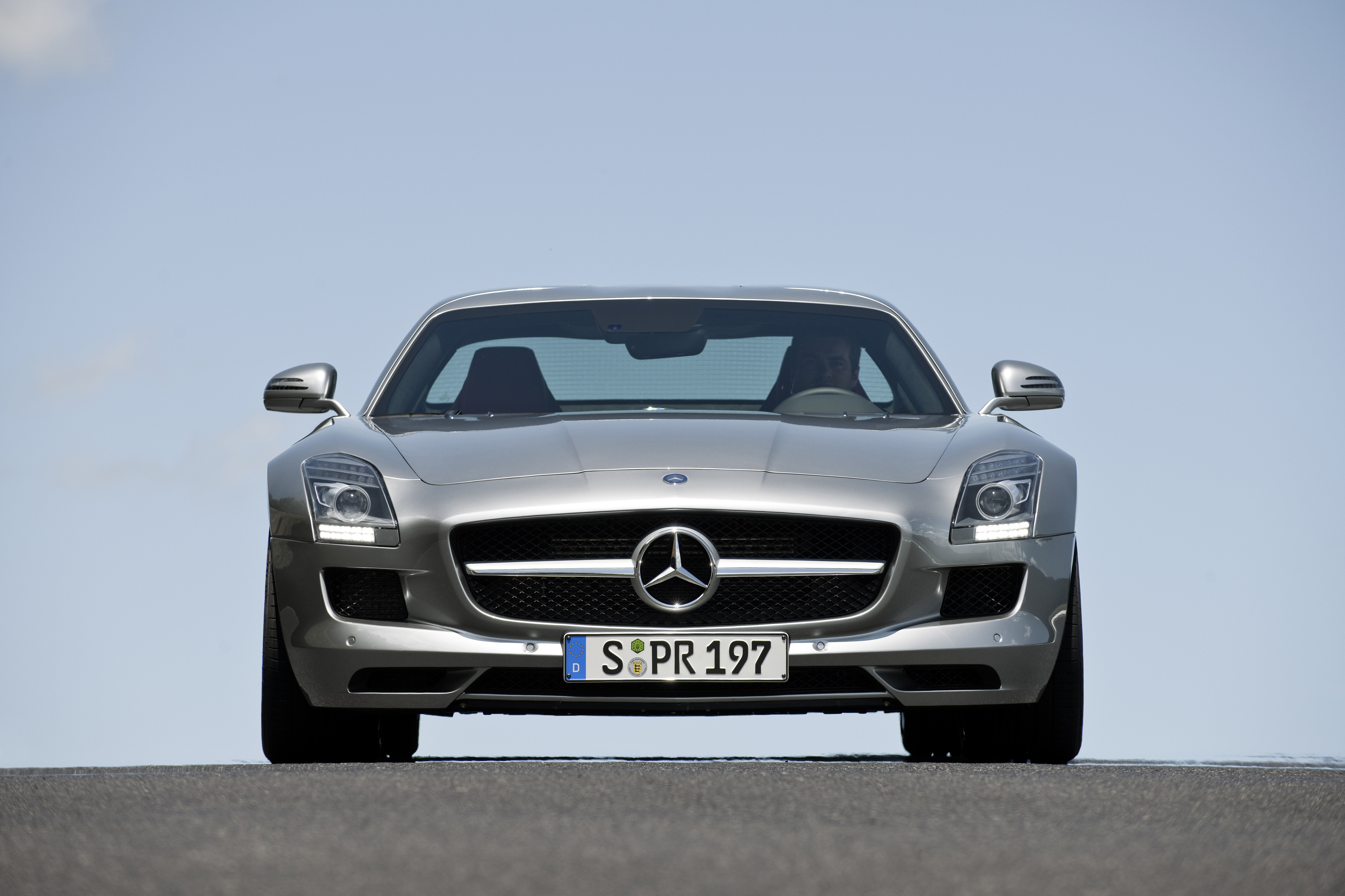 cars, Mercedes-Benz, German cars, Mercedes-Benz SLS AMG E-Cell - desktop wallpaper