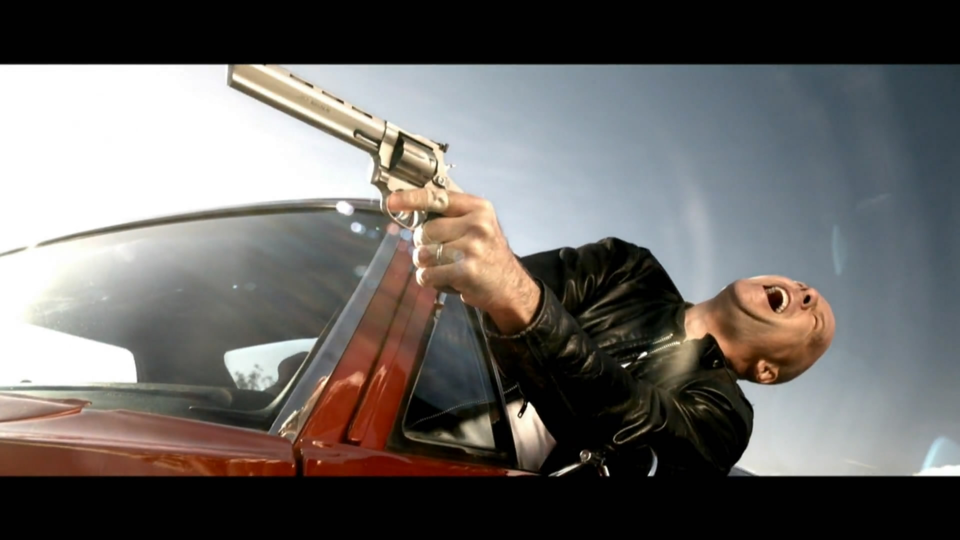 Gorillaz, revolvers, screenshots, Bruce Willis, laughing - desktop wallpaper