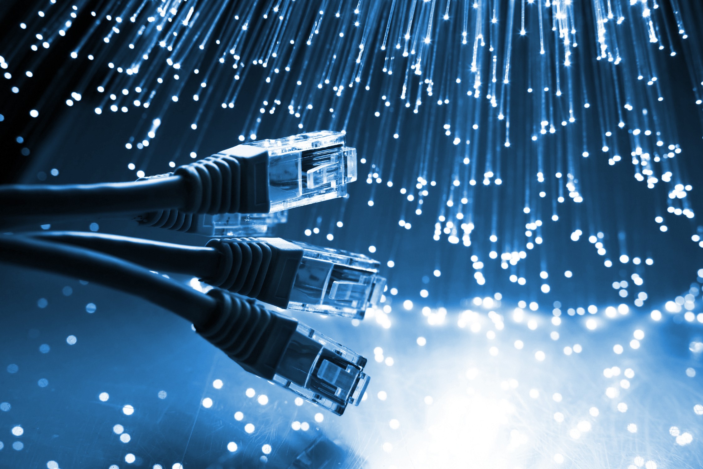 Internet, technology, cables, optical fiber, fibers - desktop wallpaper