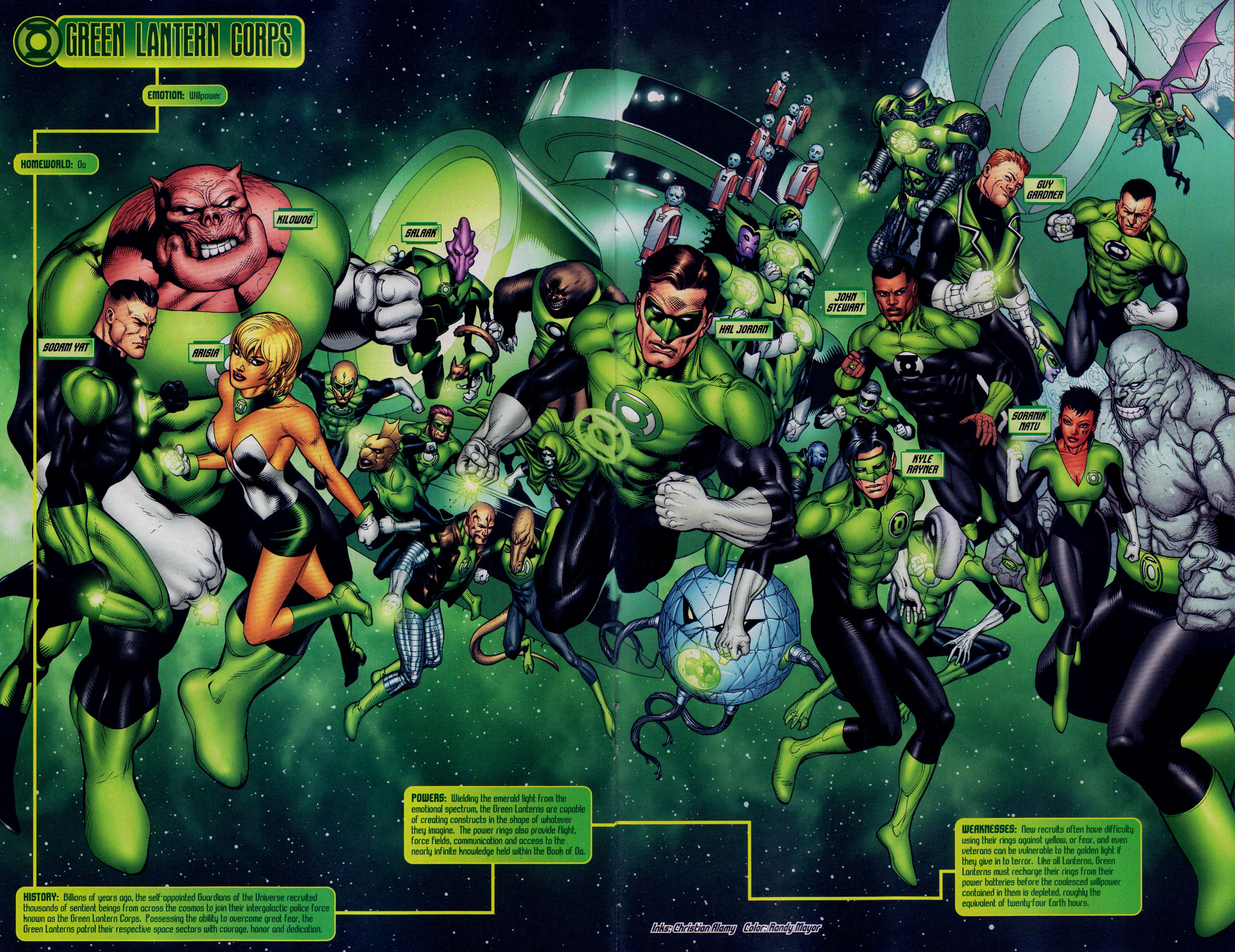 Green Lantern, DC Comics - desktop wallpaper