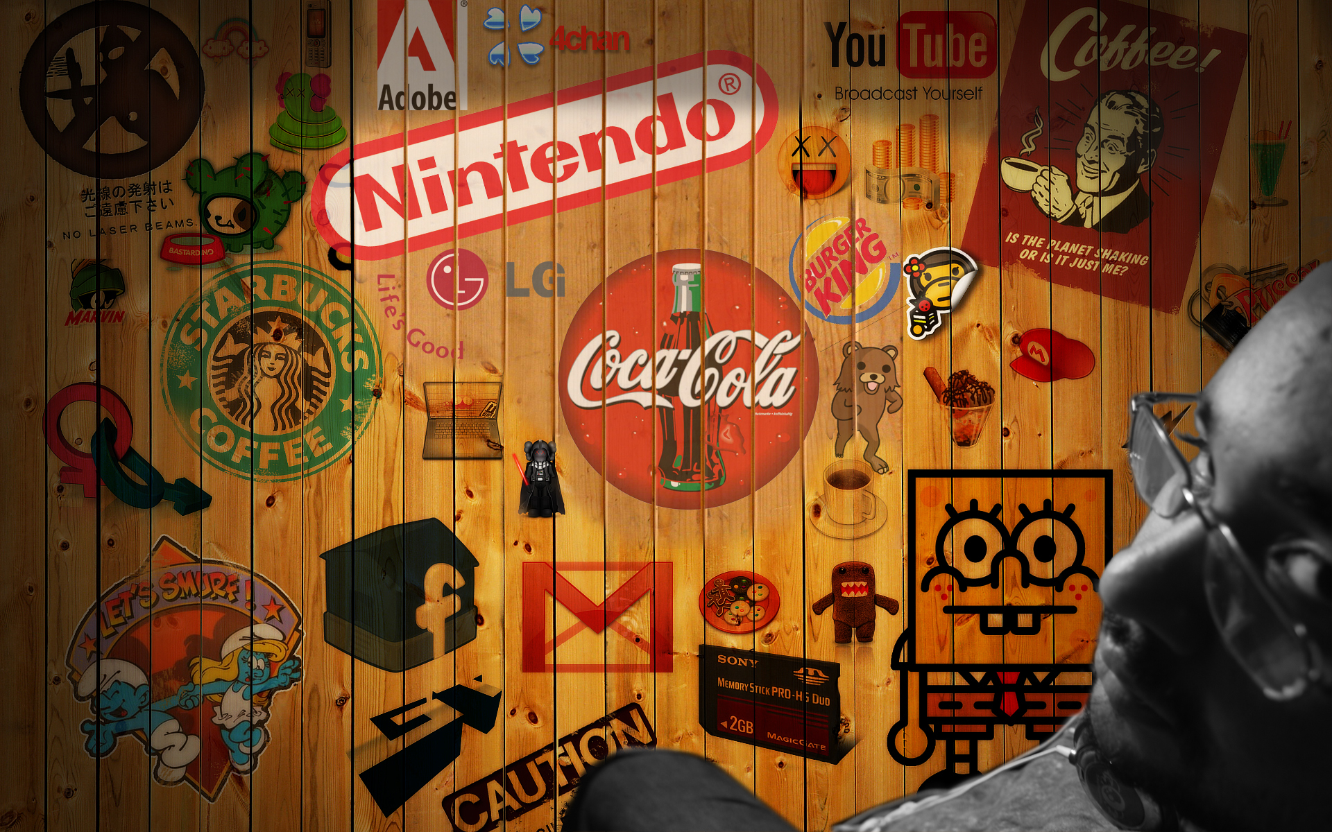 Nintendo, Coca-Cola - desktop wallpaper