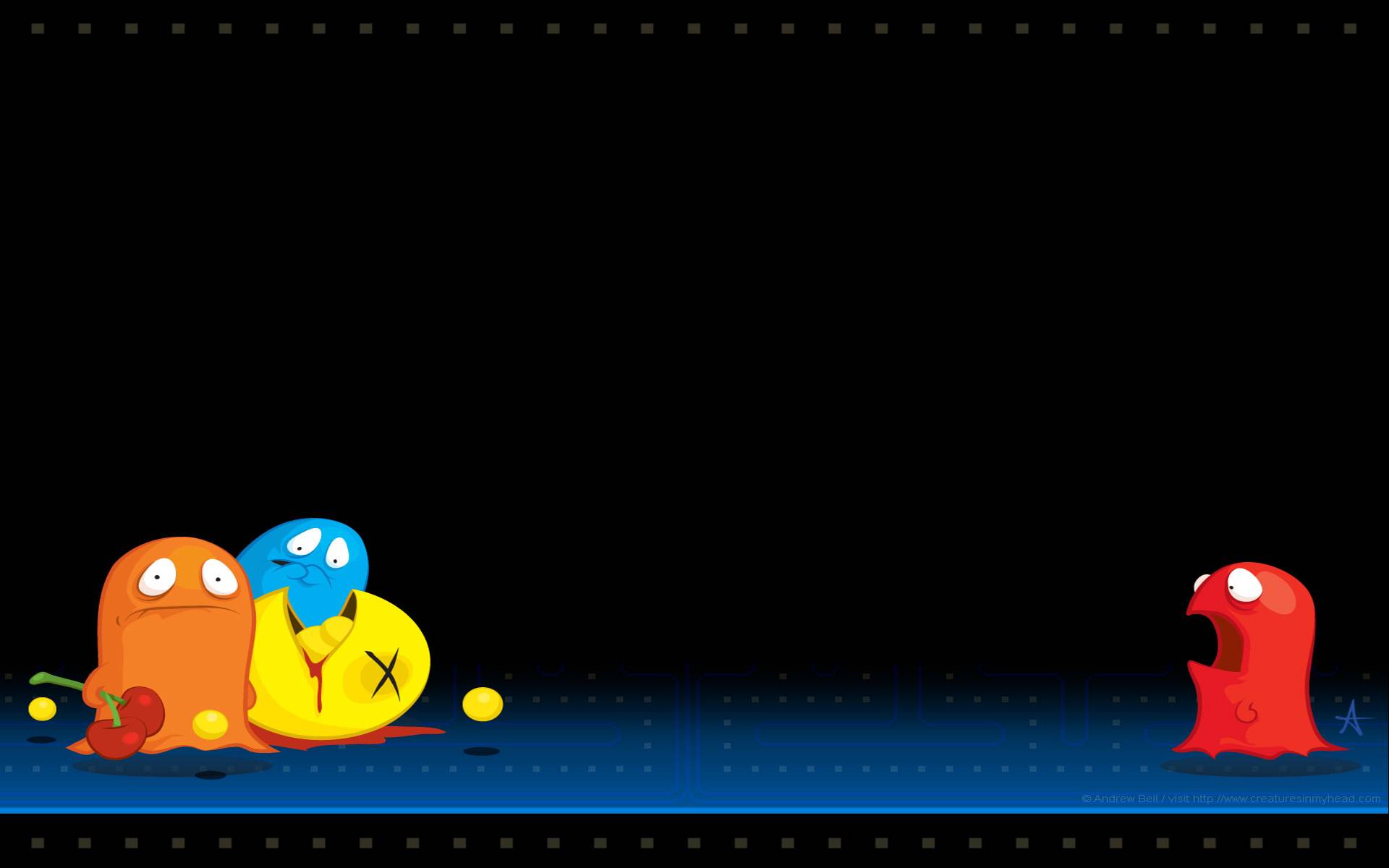 Pac-Man - desktop wallpaper