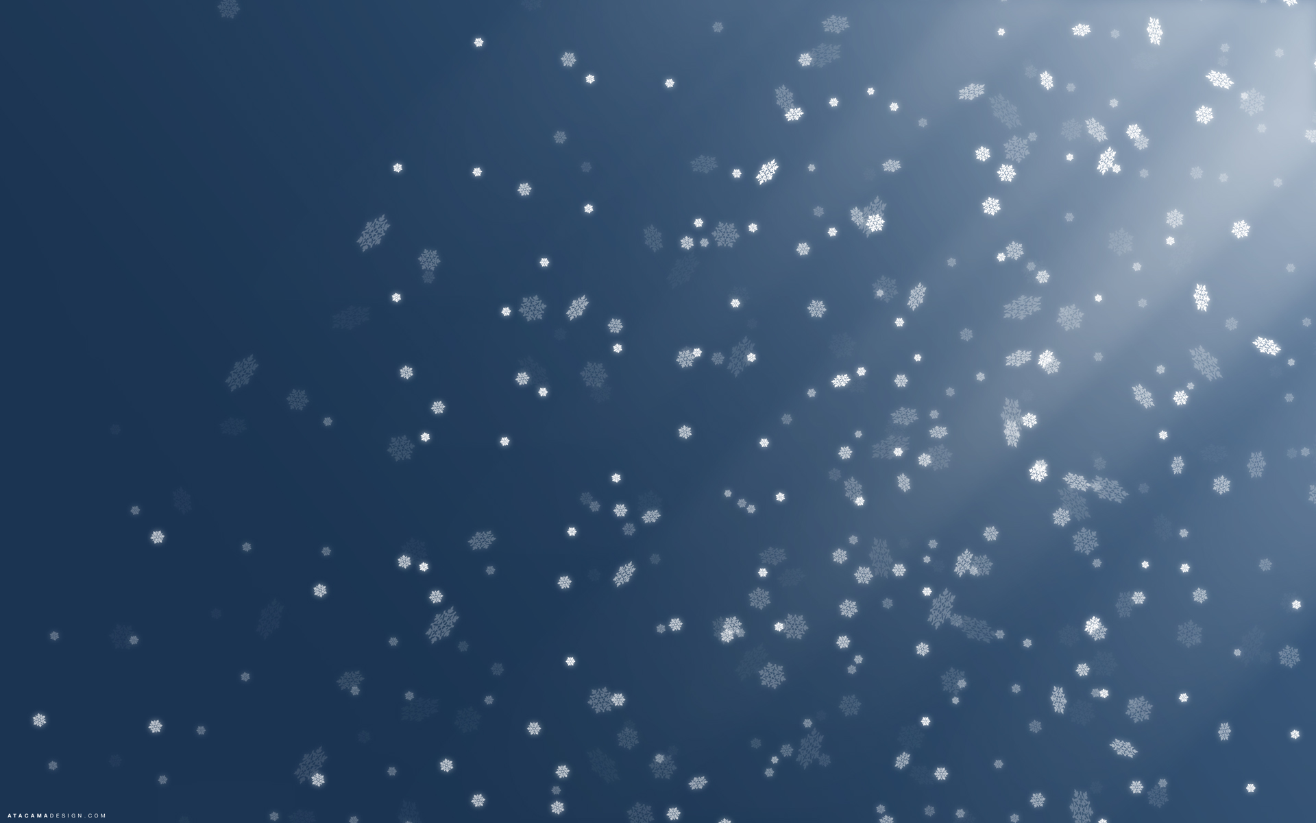 snowflakes - desktop wallpaper